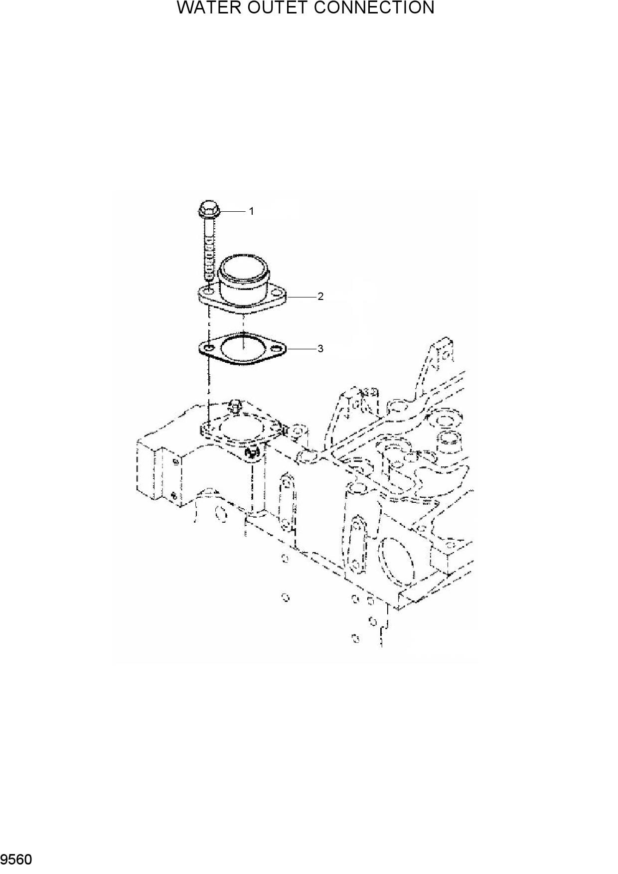 WATER OUTLET CONNECTION