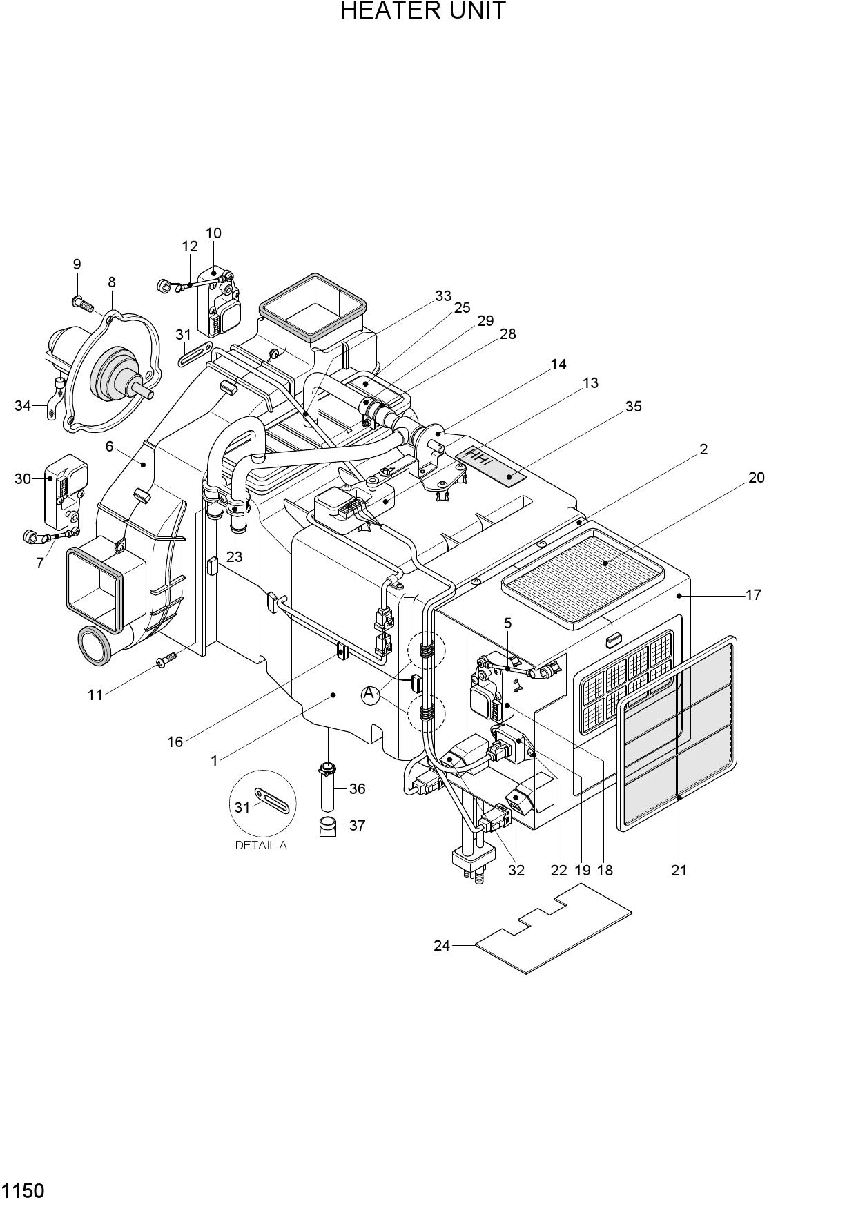 HEATER UNIT(-#1043)