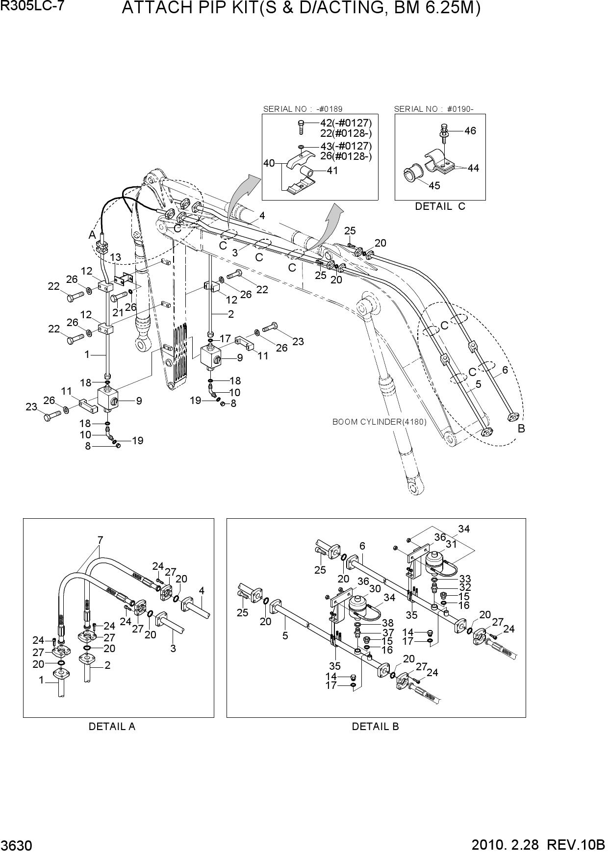 ATTACH PIP KIT(S & D/ACTING, BM 6.25M)