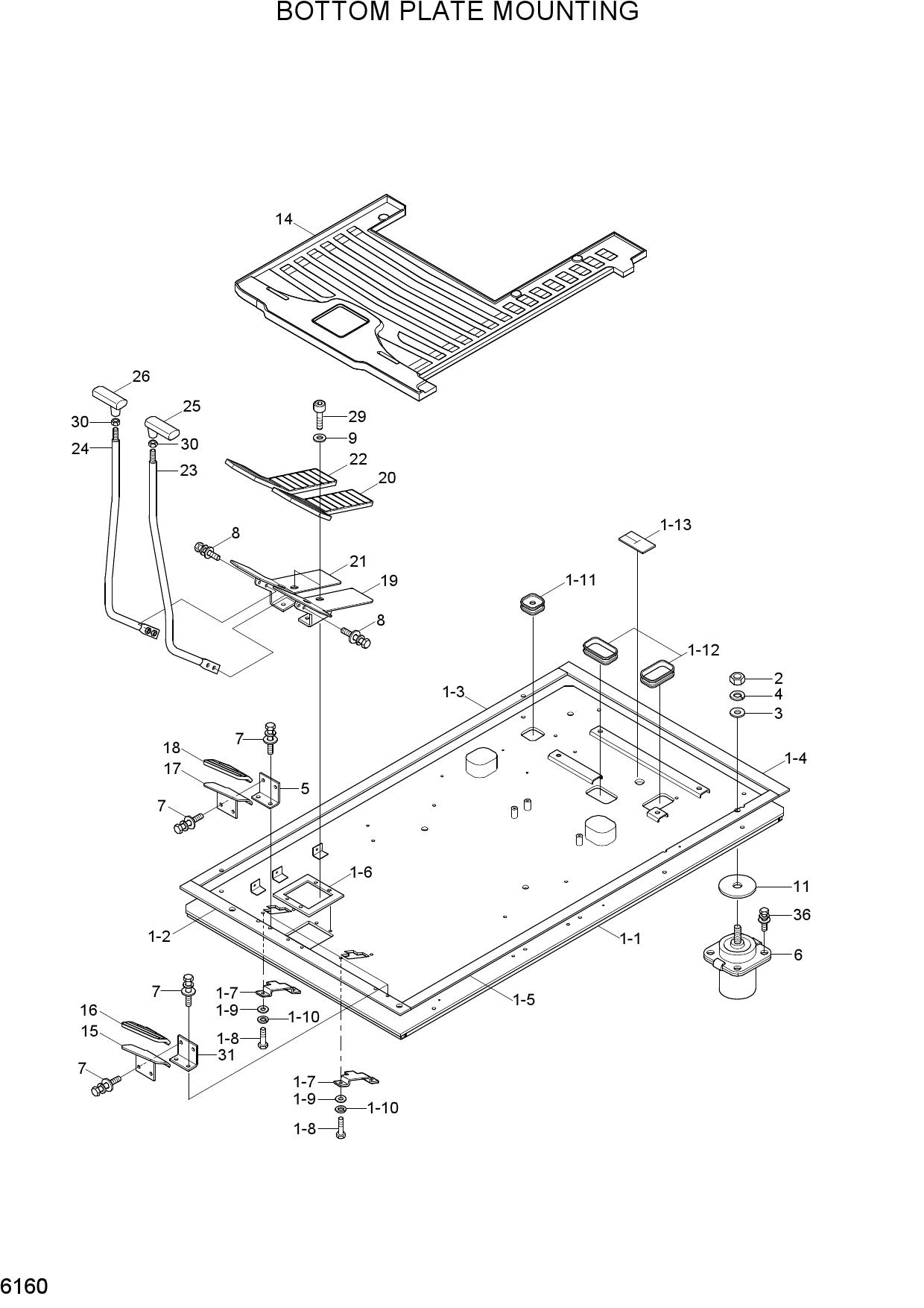 BOTTOM PLATE MOUNTING