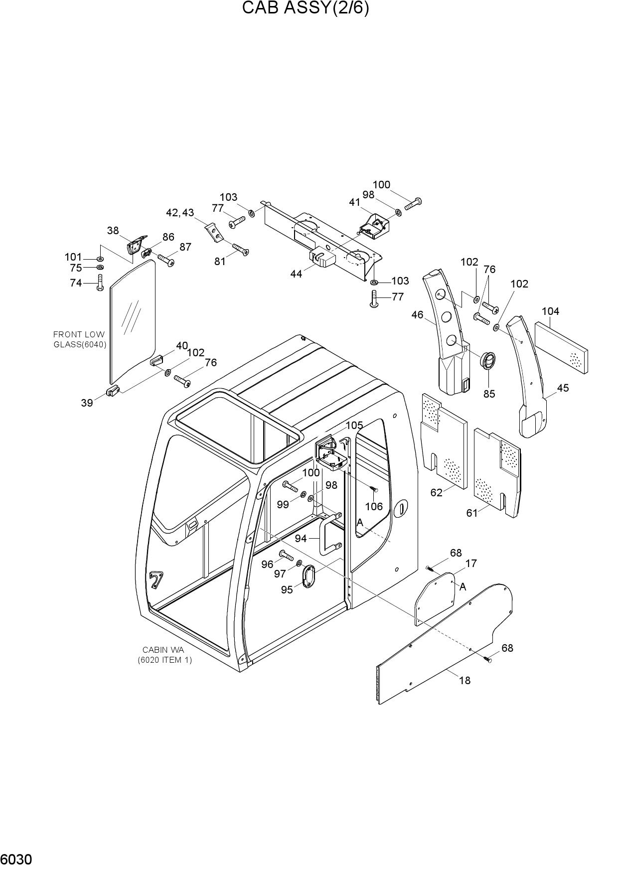 CAB ASSY(2/6)