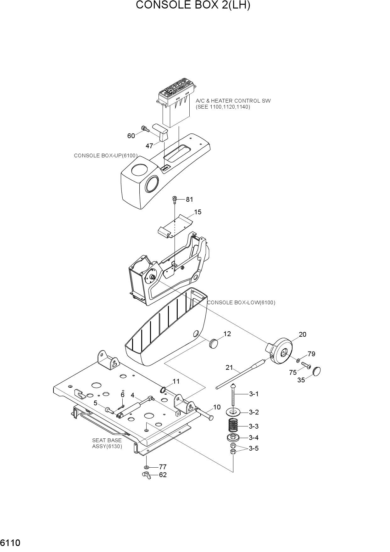 CONSOLE BOX(RH)