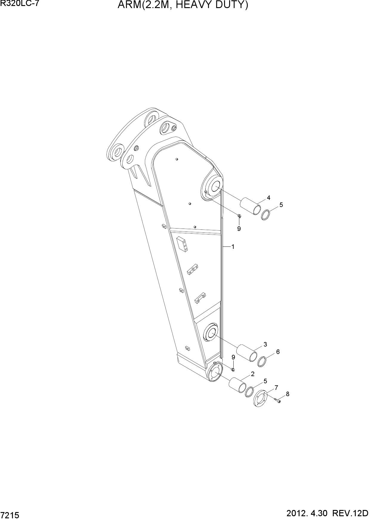 ARM(2.2M, HEAVY DUTY)