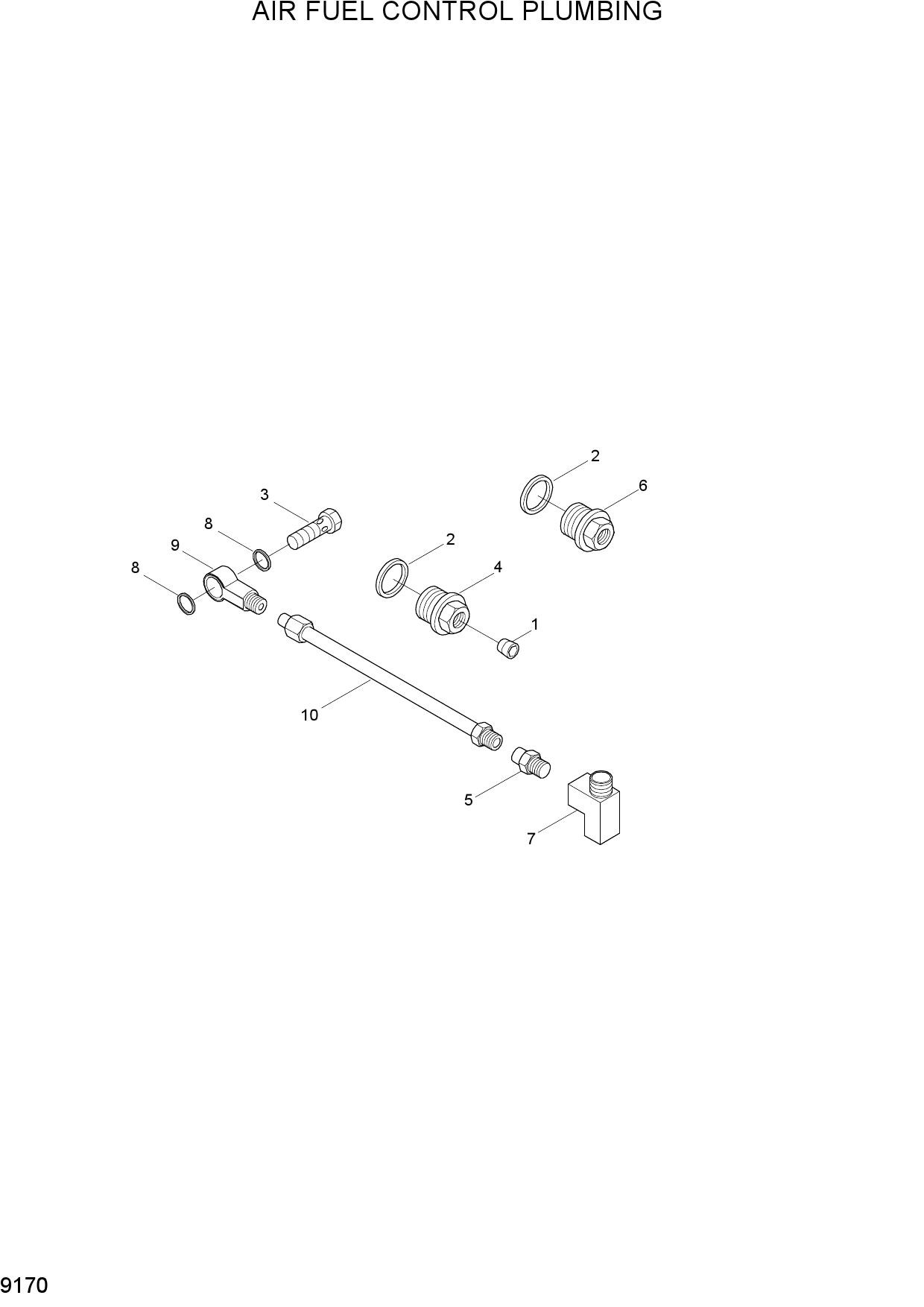 AIR FUEL CONTROL PLUMBING