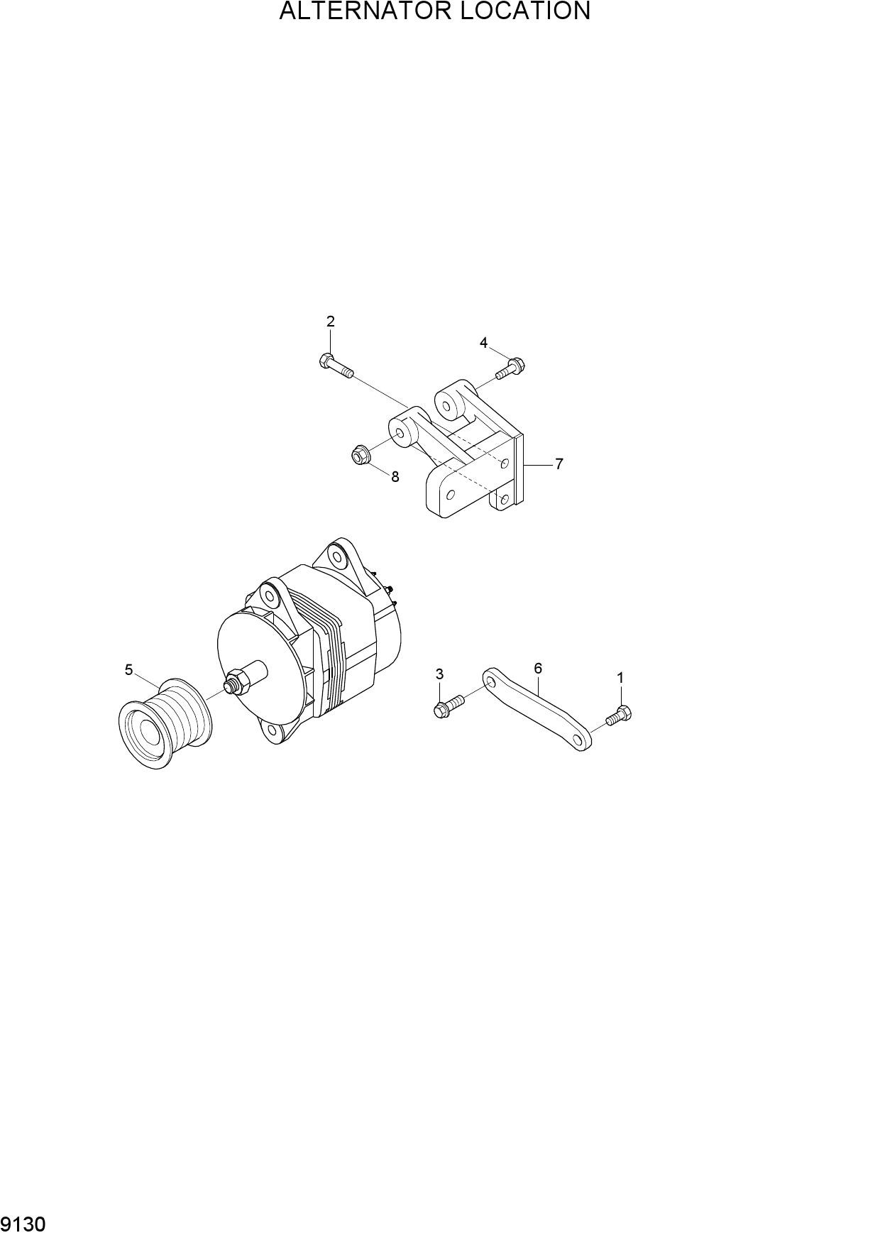 ALTERNATOR LOCATION