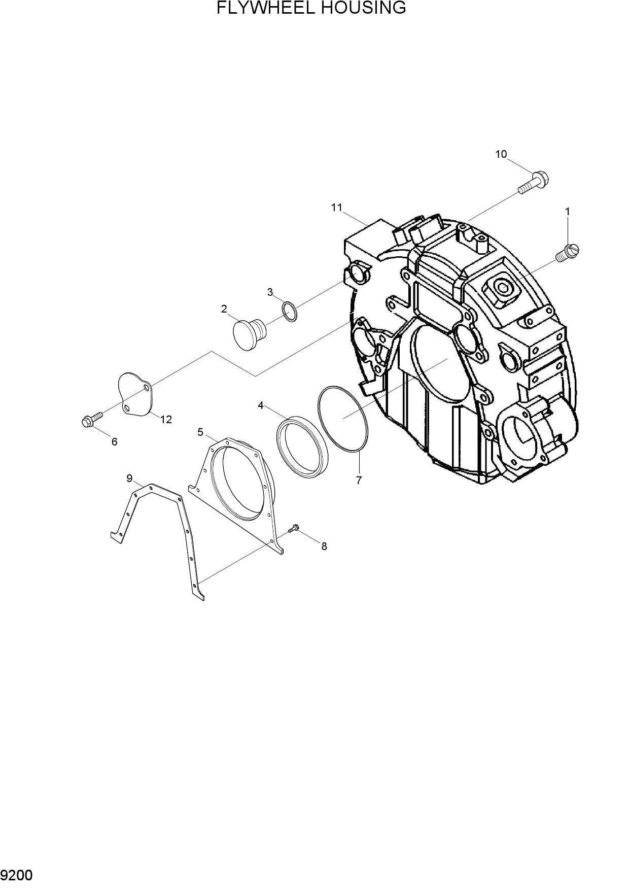 FLYWHEEL HOUSING