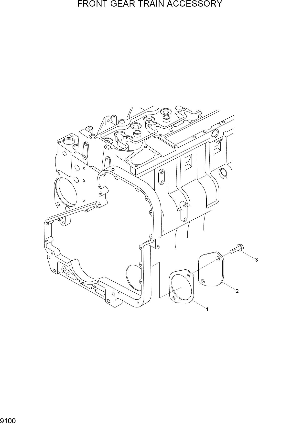 FRONT GEAR TRAIN ACCESSORY