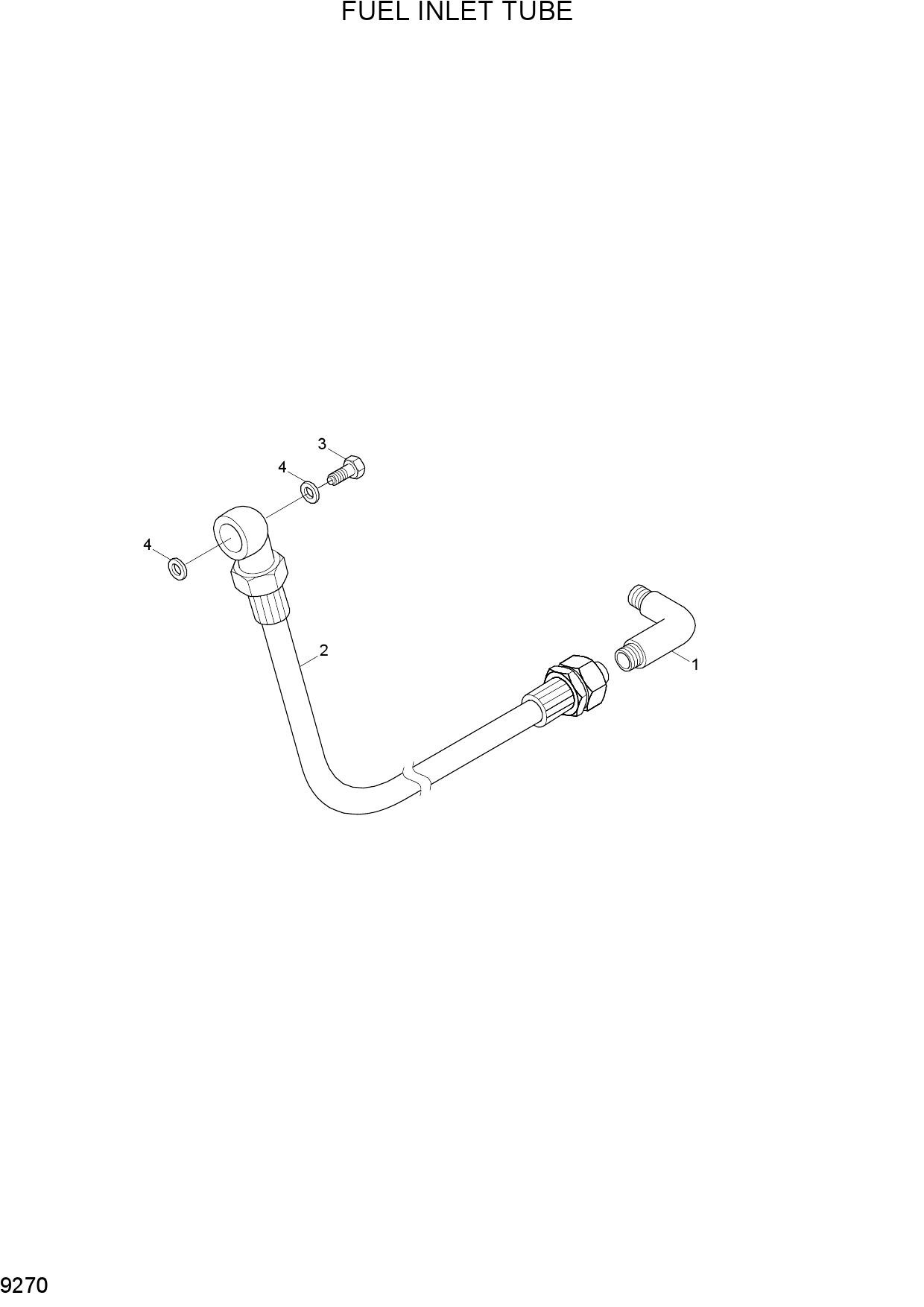 FUEL INLET TUBE