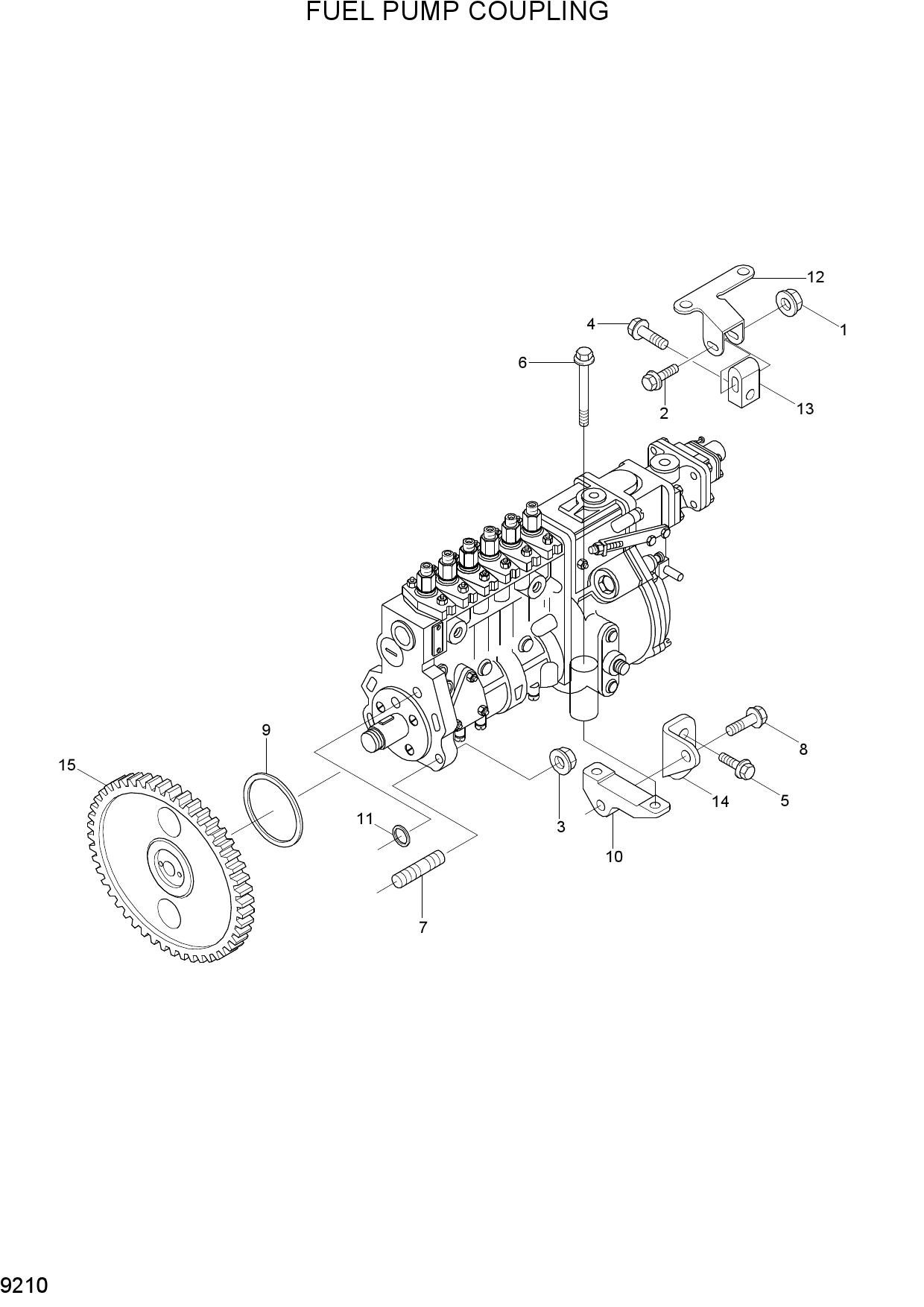 FUEL PUMP COUPLING