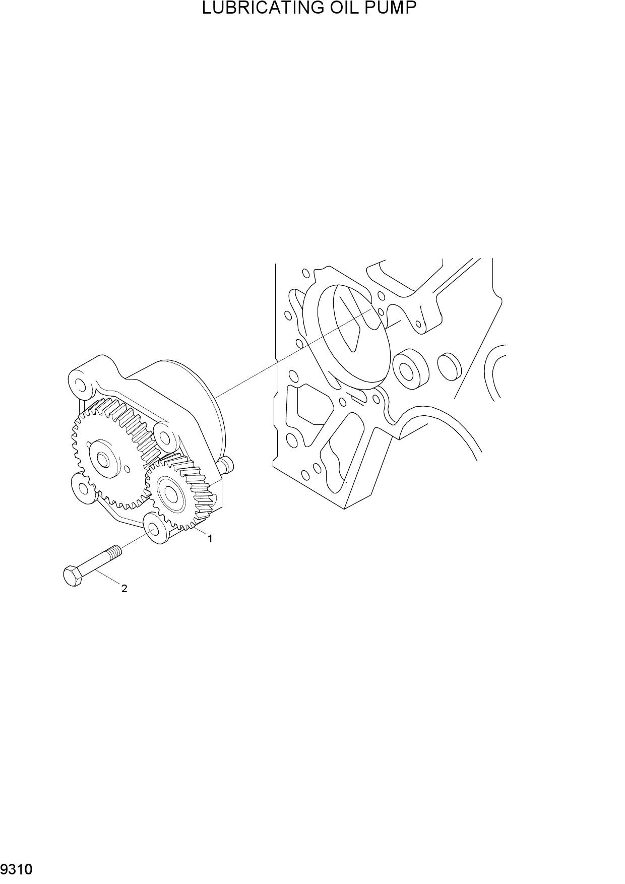 LUBRICATING OIL PUMP