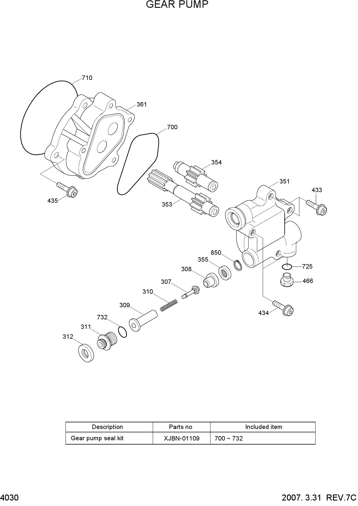GEAR PUMP
