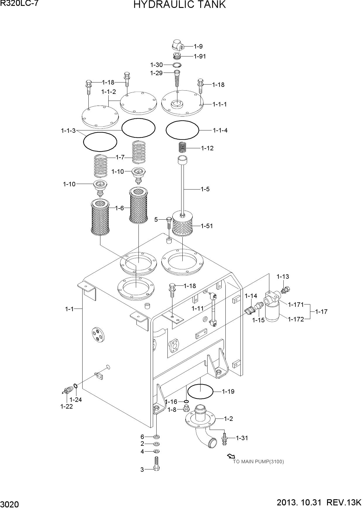 HYDRAULIC TANK