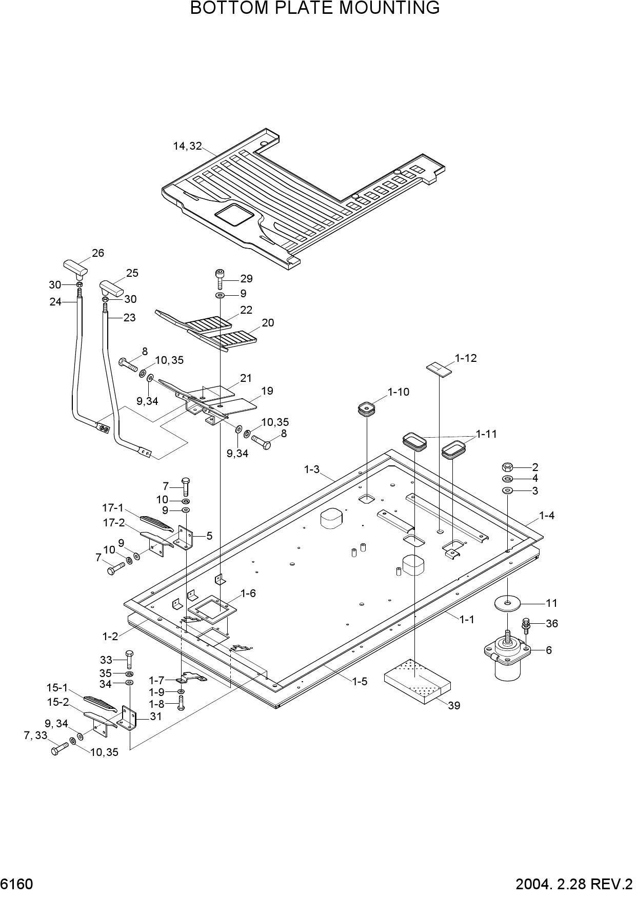 BOTTOM PLATE MOUNTING