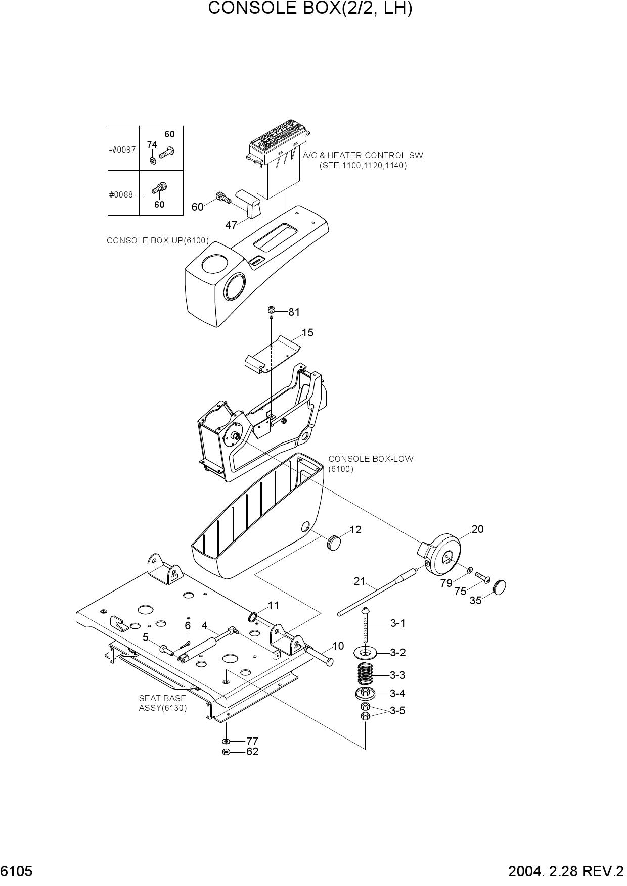 CONSOLE BOX 2(LH)