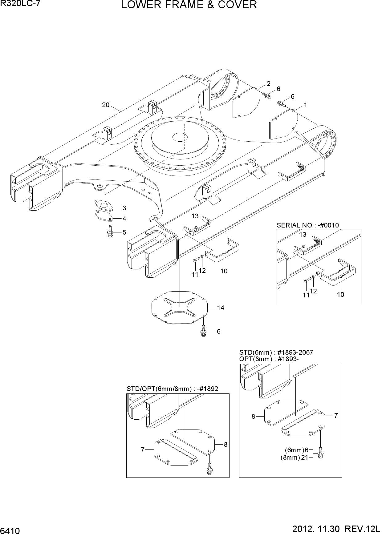 LOWER FRAME & COVER