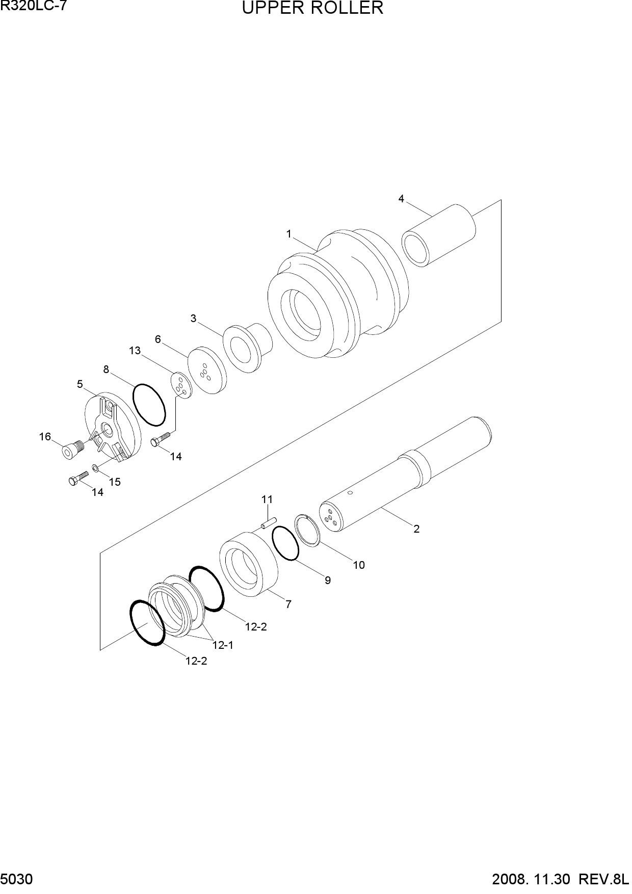 UPPER ROLLER