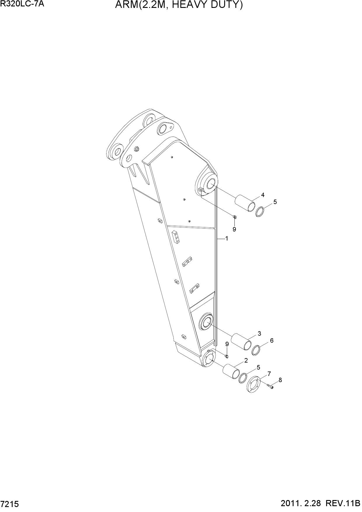 ARM(2.2M, HEAVY DUTY)