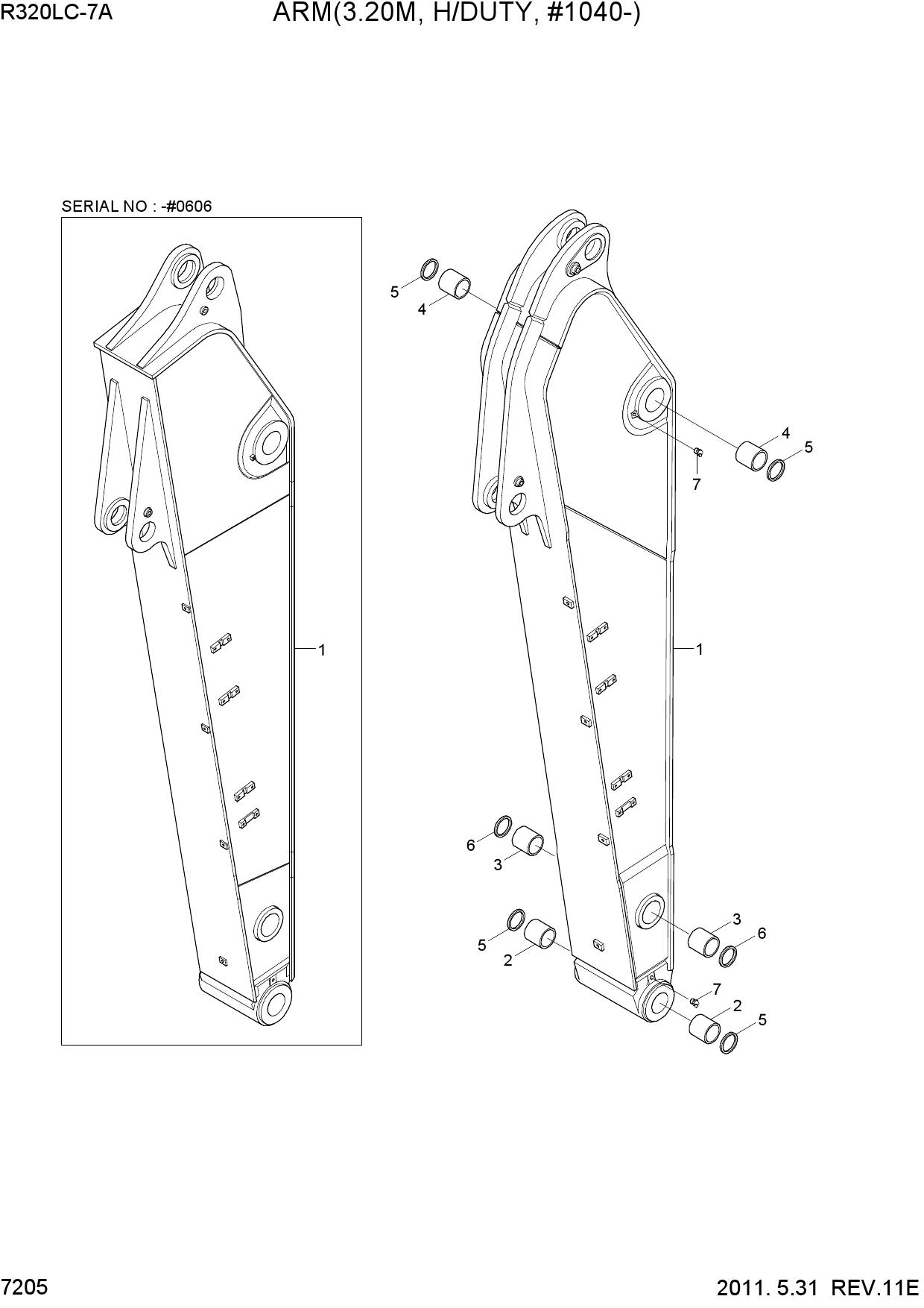 ARM(3.2M, HEAVY DUTY #0249-)