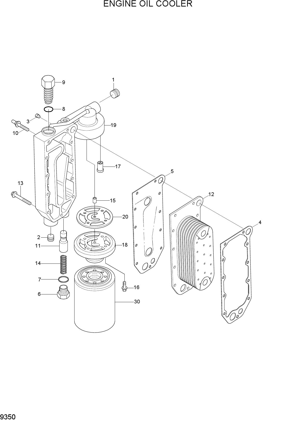 ENGINE OIL COOLER