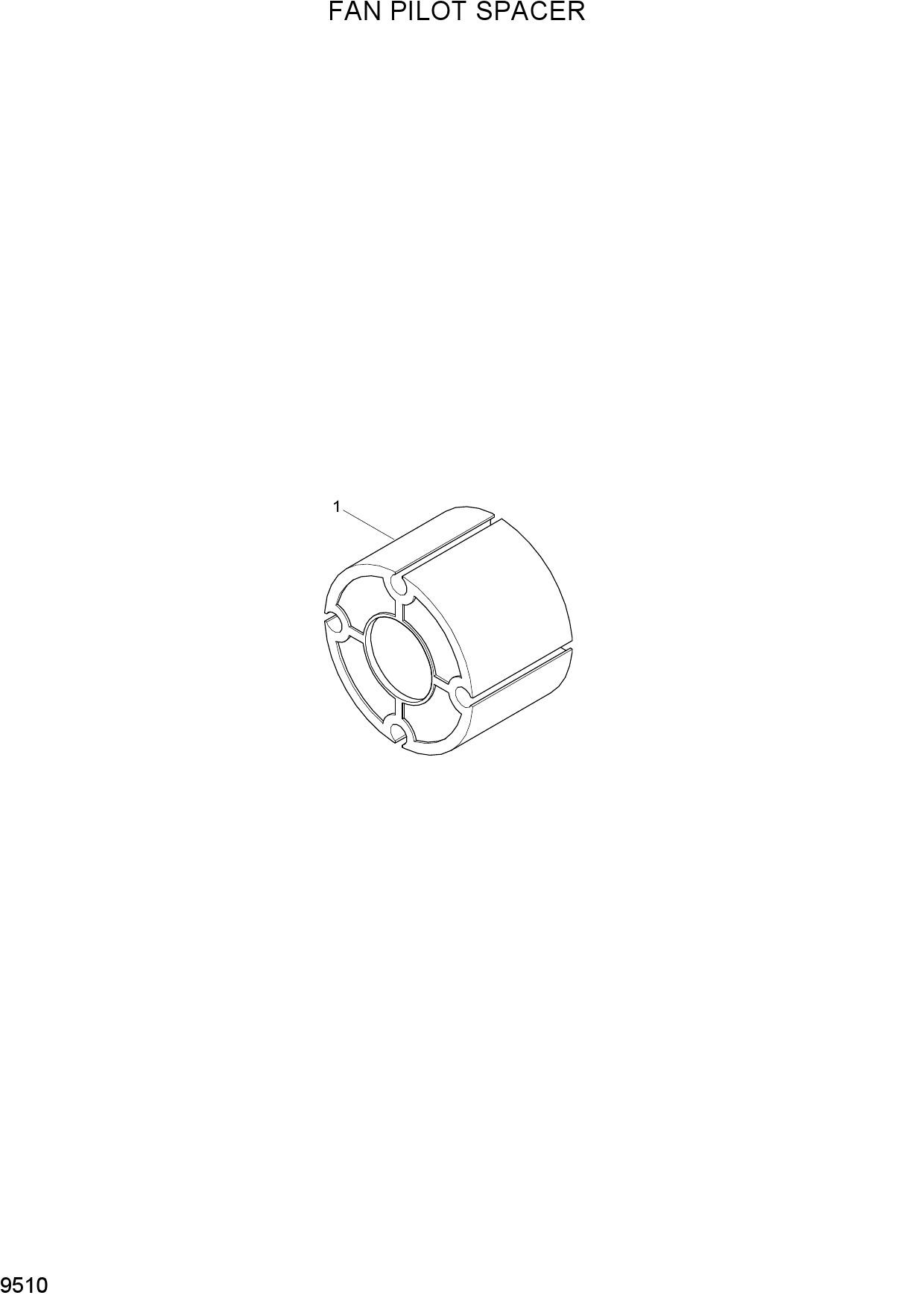 FAN PILOT SPACER