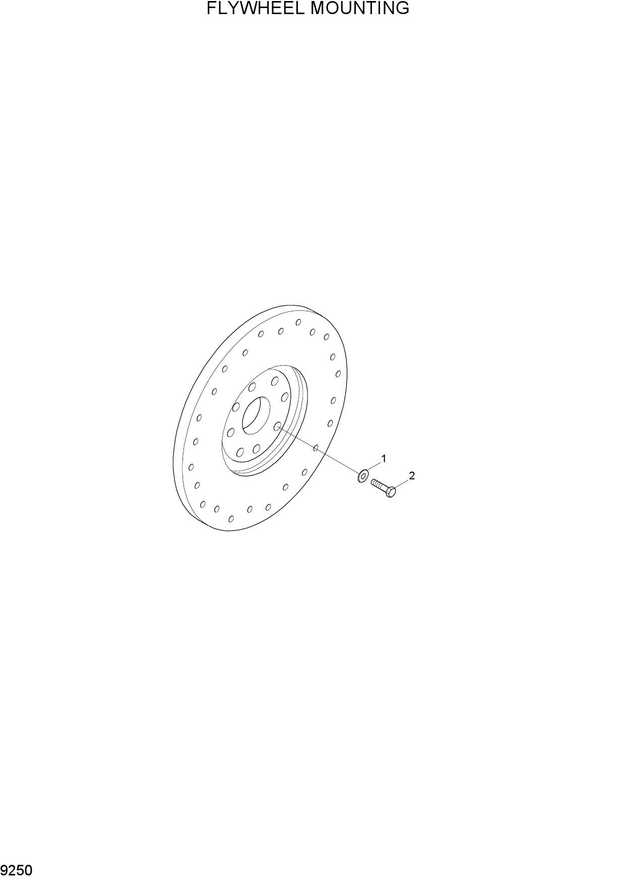 FLYWHEEL MOUNTING