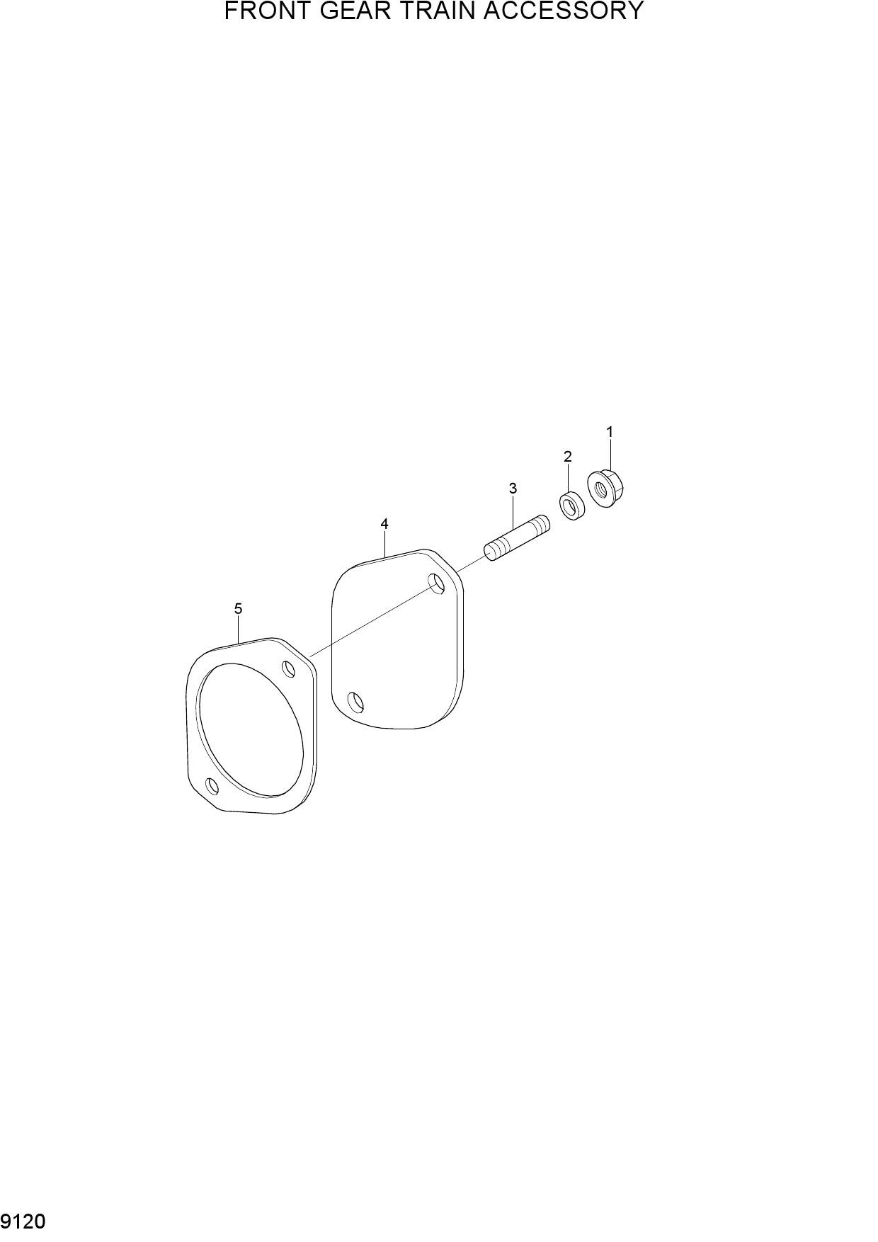 FRONT GEAR TRAIN ACCESSORY