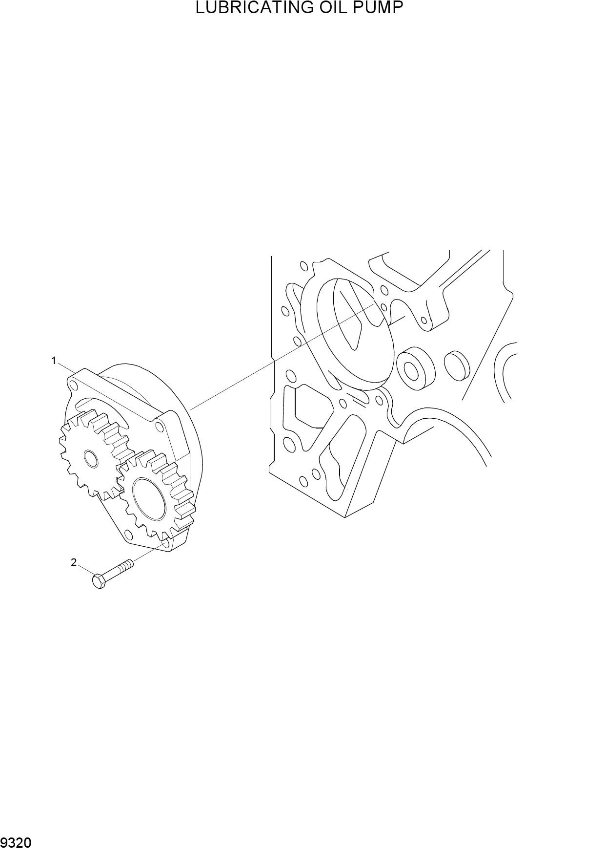 LUBRICATING OIL PUMP