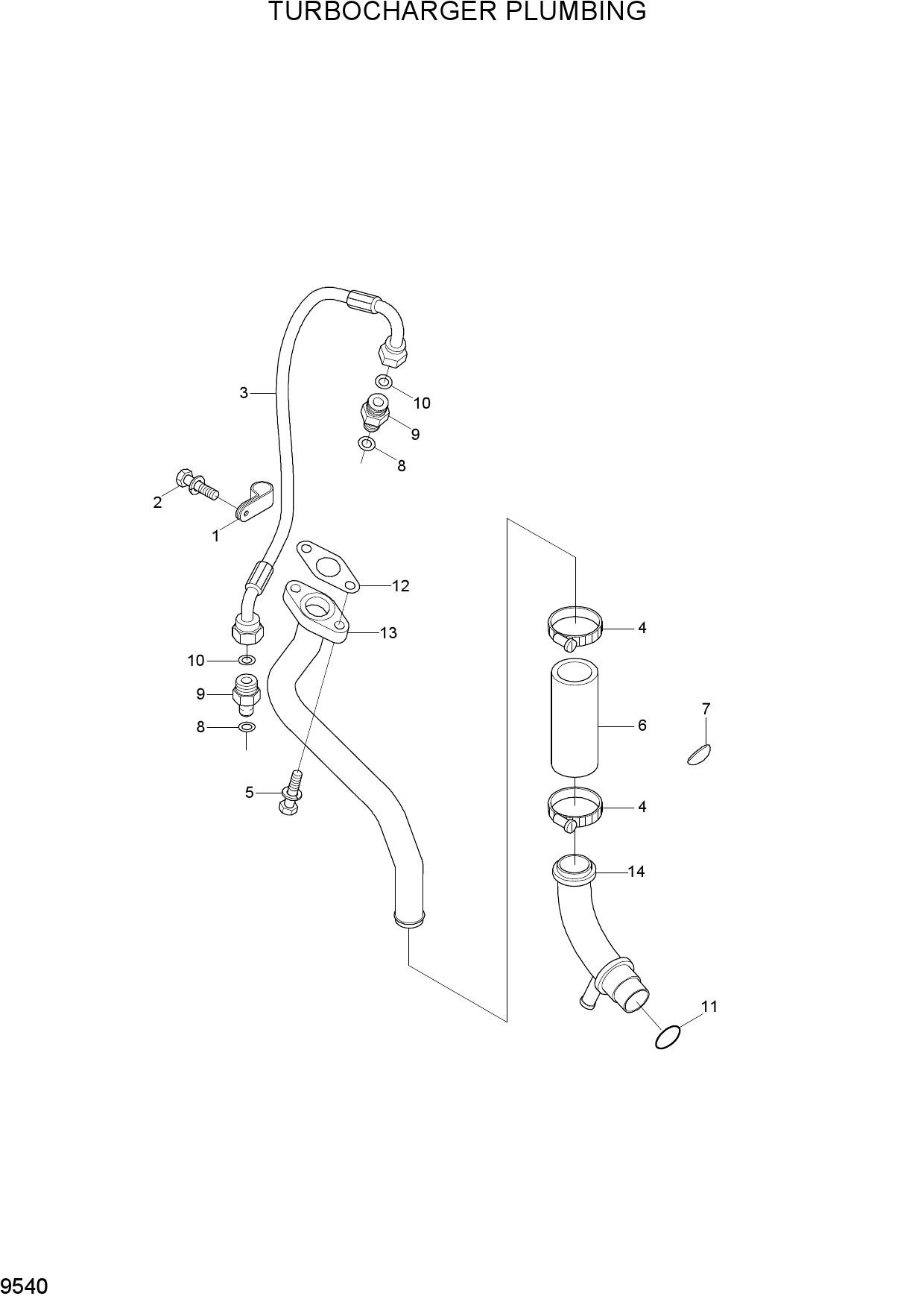TURBOCHARGER PLUMBING