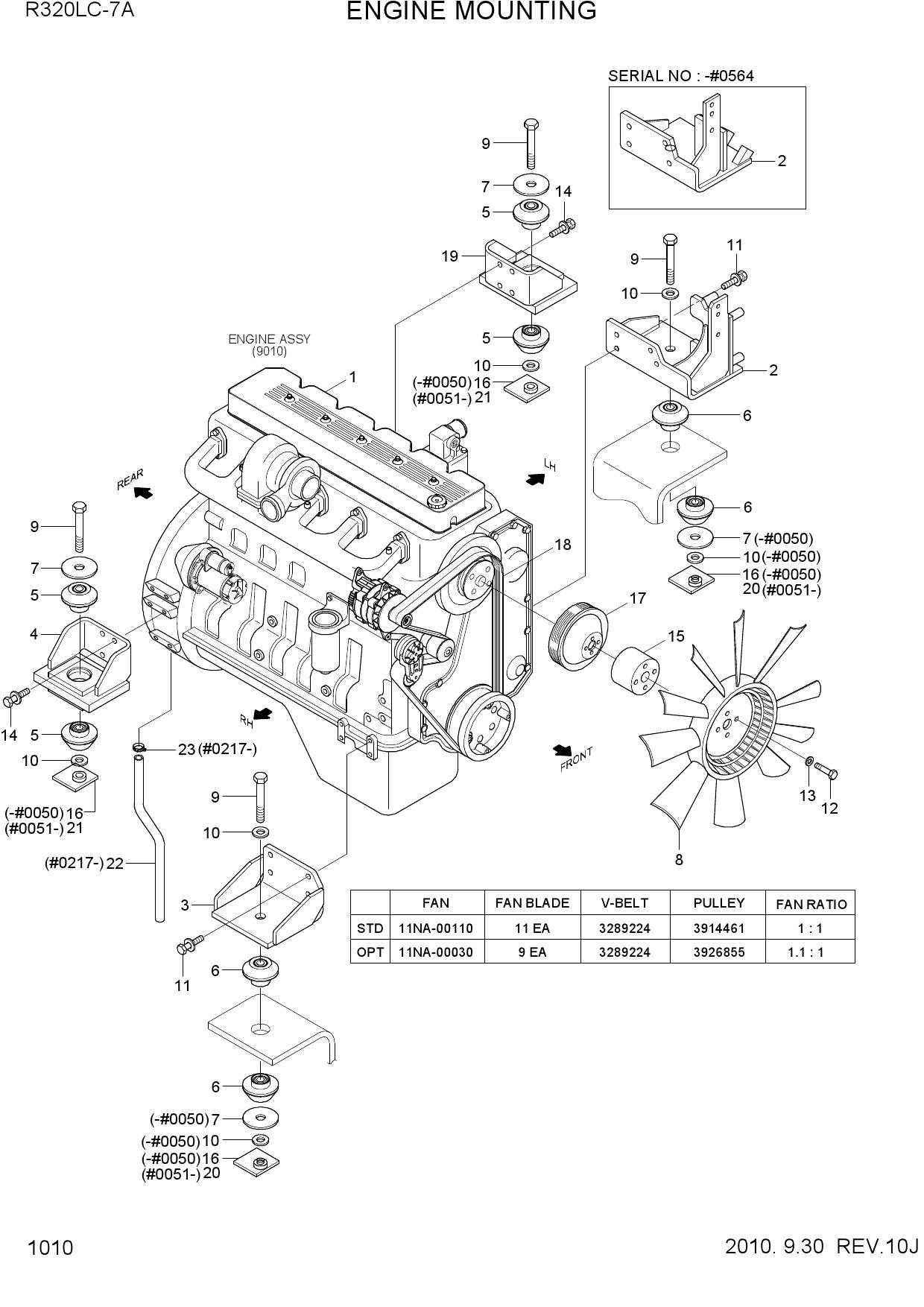 ENGINE MOUNTING