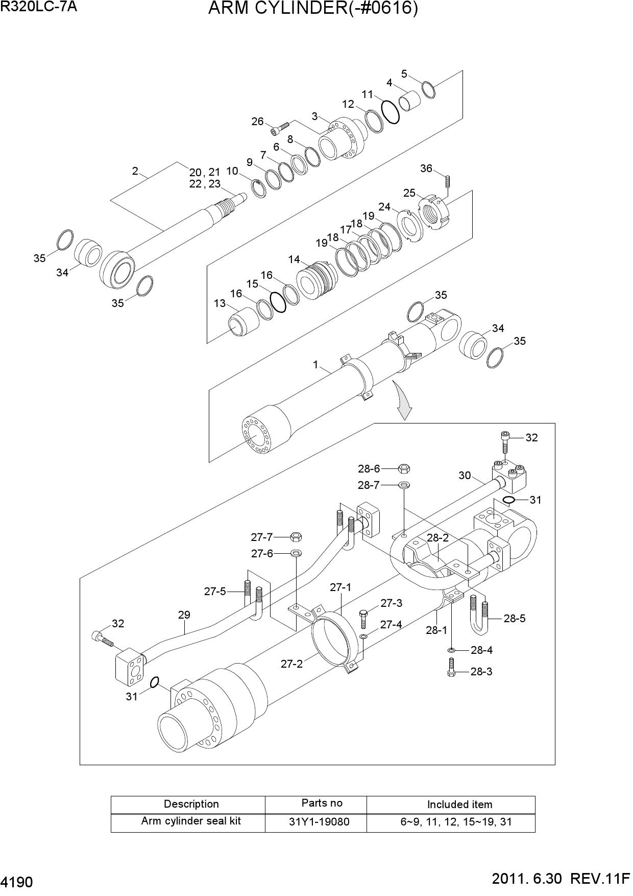 ARM CYLINDER(-#0616)