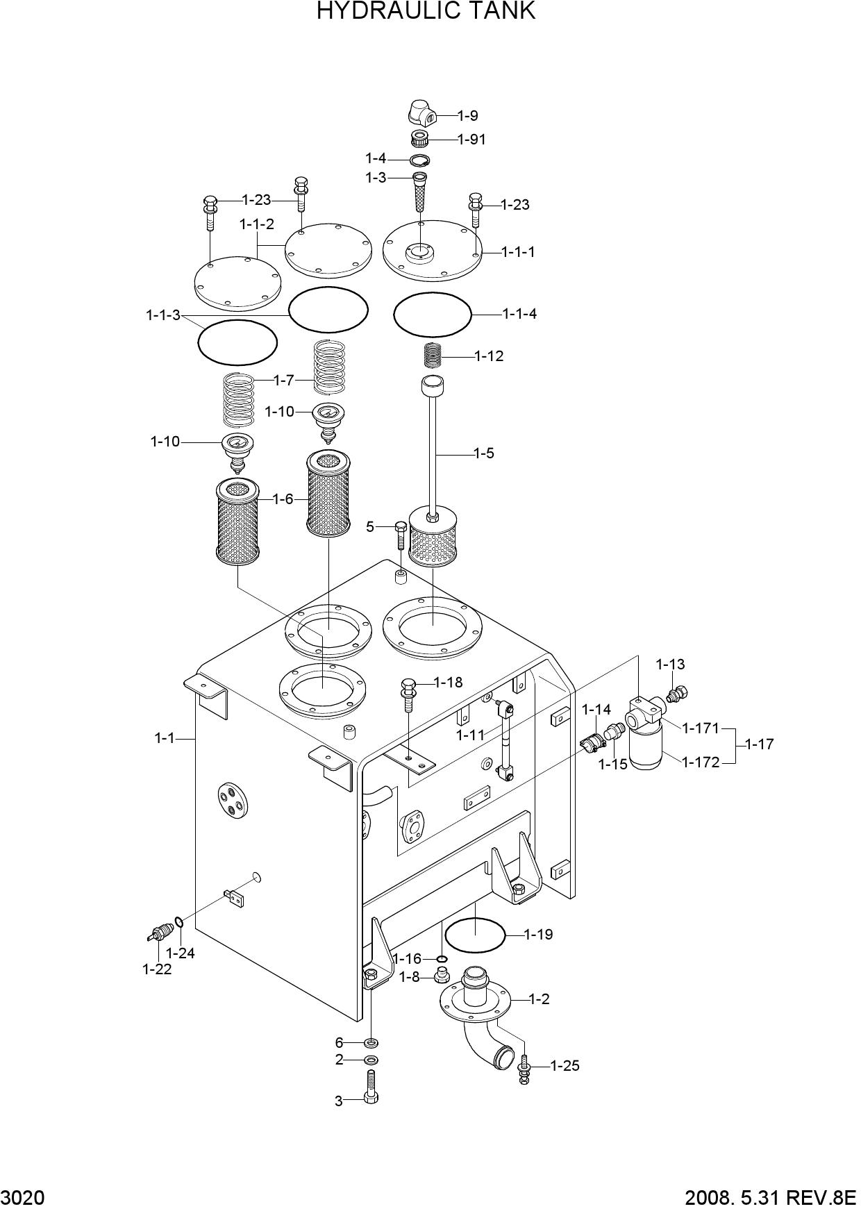 HYDRAULIC TANK