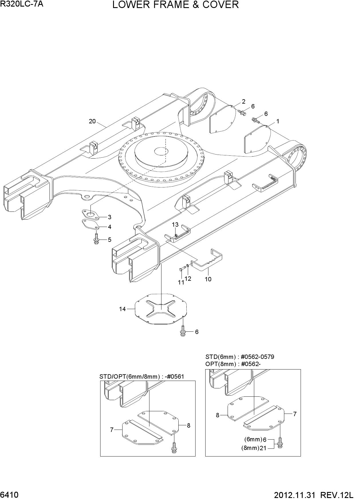 LOWER FRAME & COVER