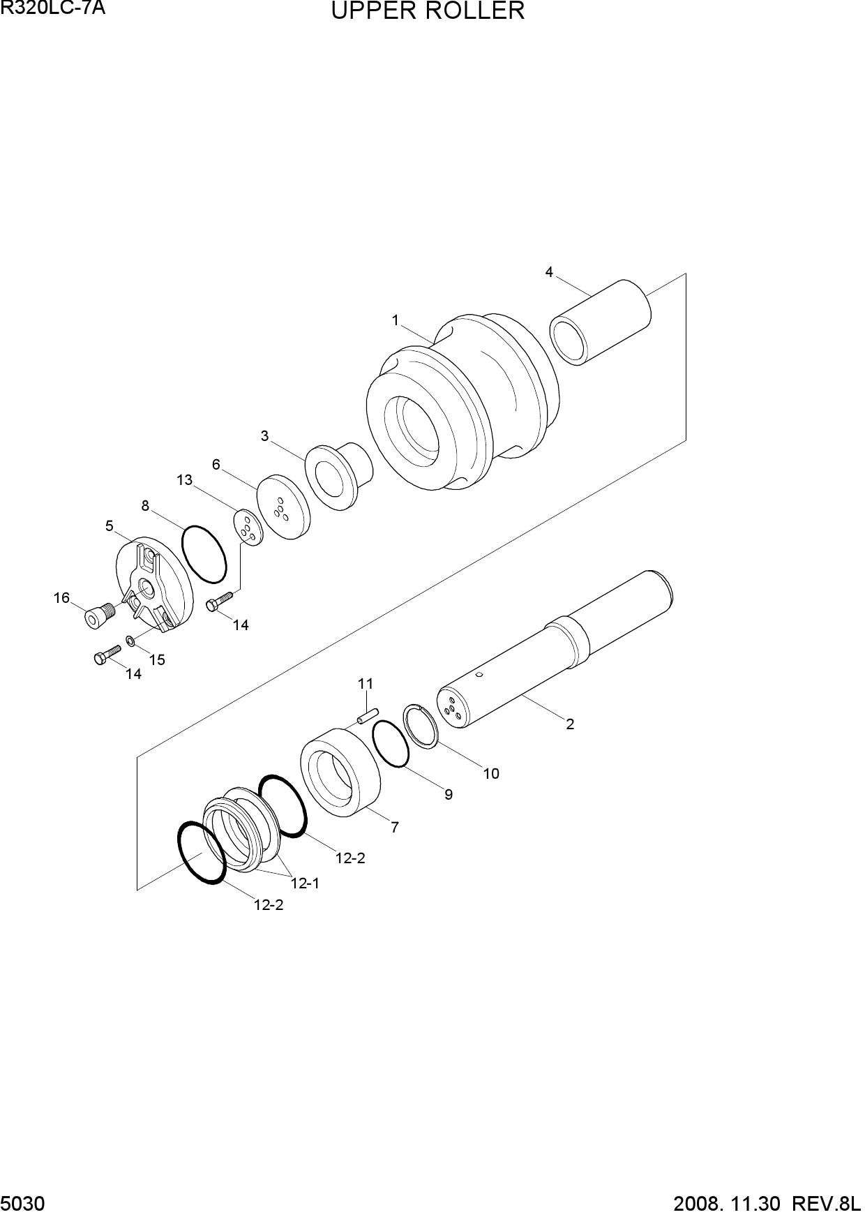UPPER ROLLER