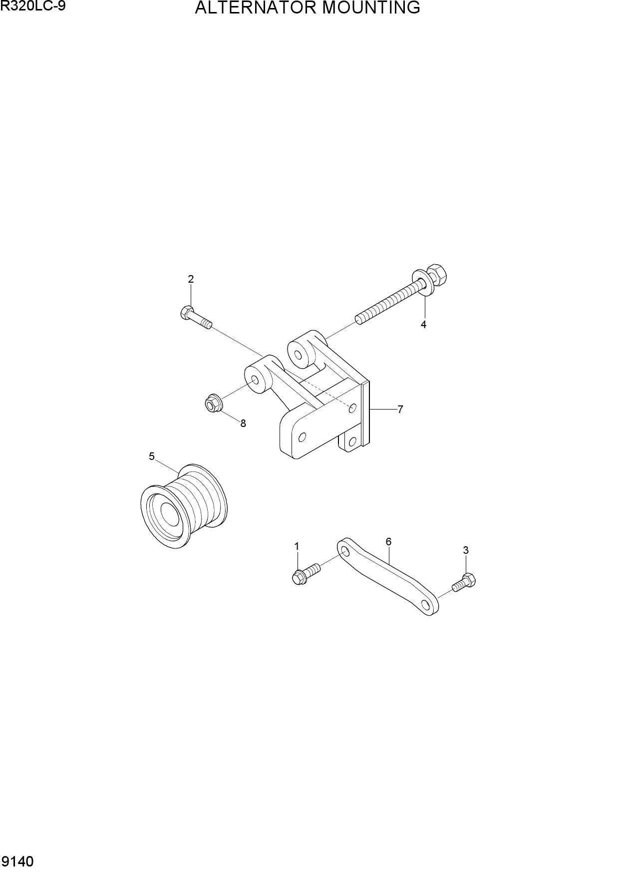ALTERNATOR MOUNTING