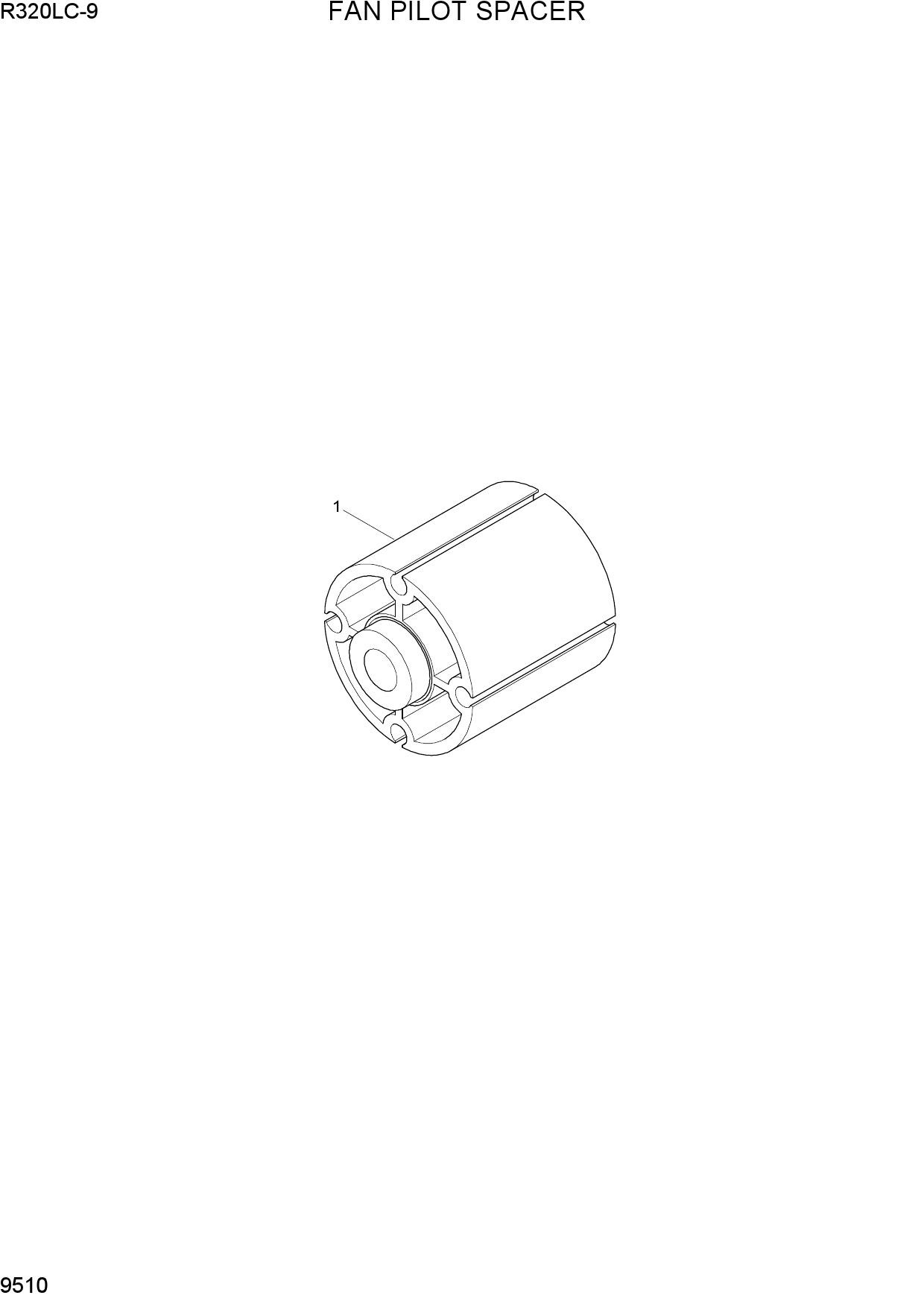 FAN PILOT SPACER