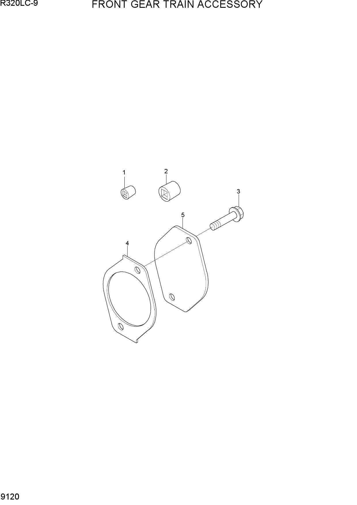 FRONT GEAR TRAIN ACCESSORY