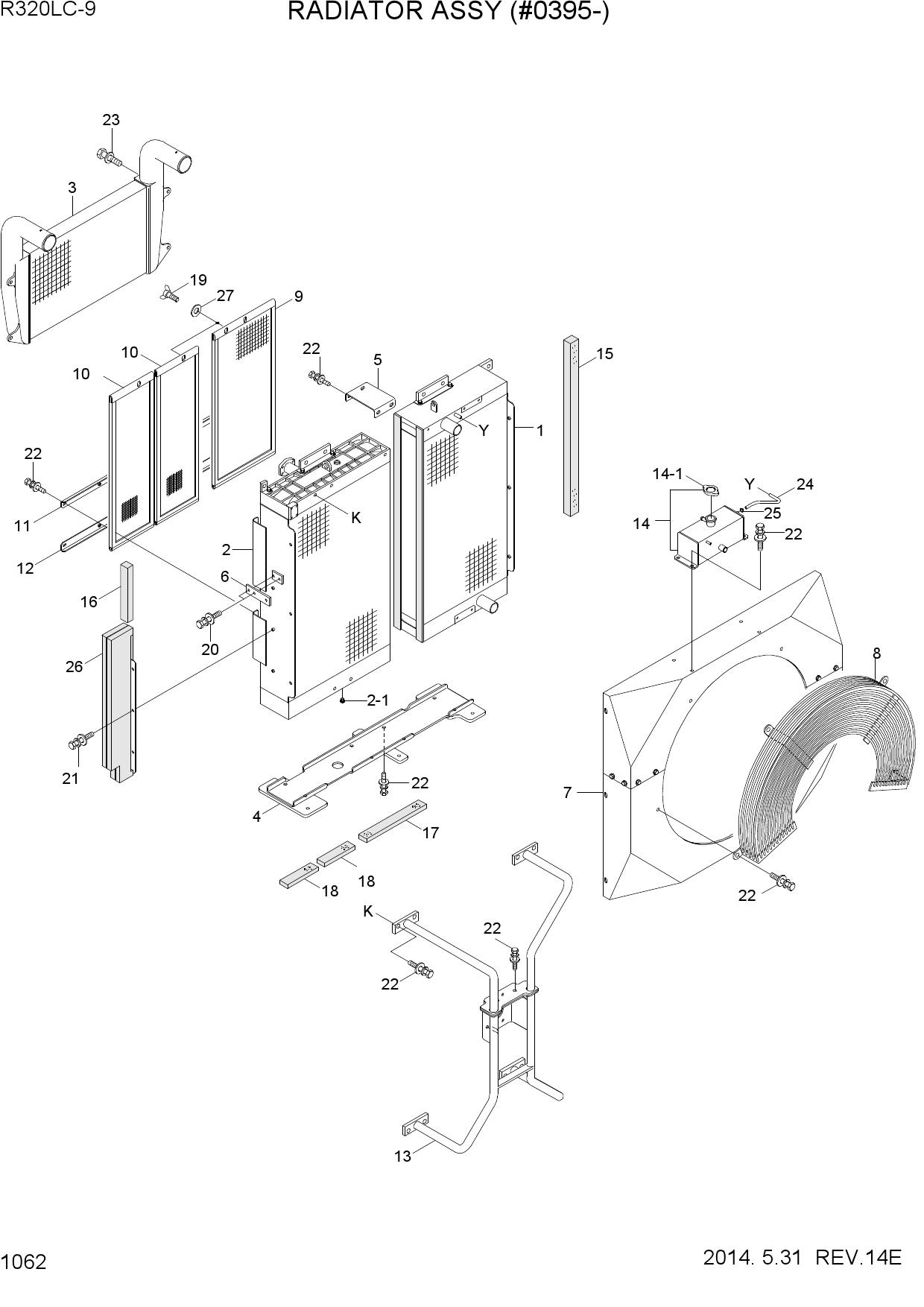 RADIATOR ASSY (#0395-)
