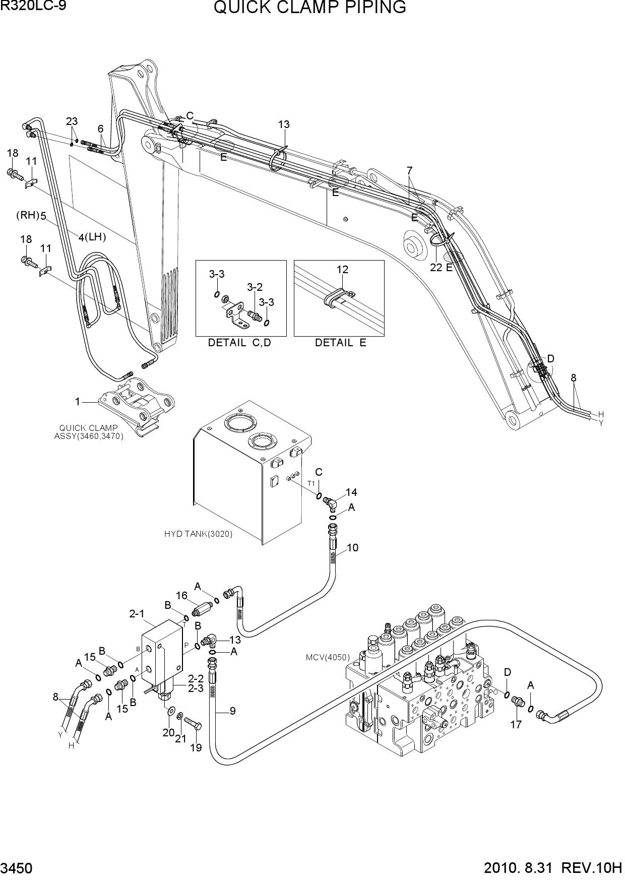 QUICK CLAMP PIPING