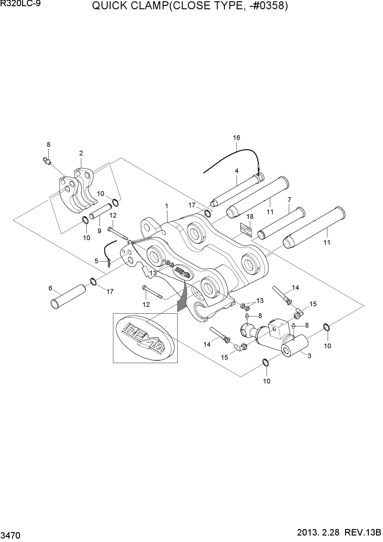 QUICK CLAMP(CLOSE TYPE, -#0358)