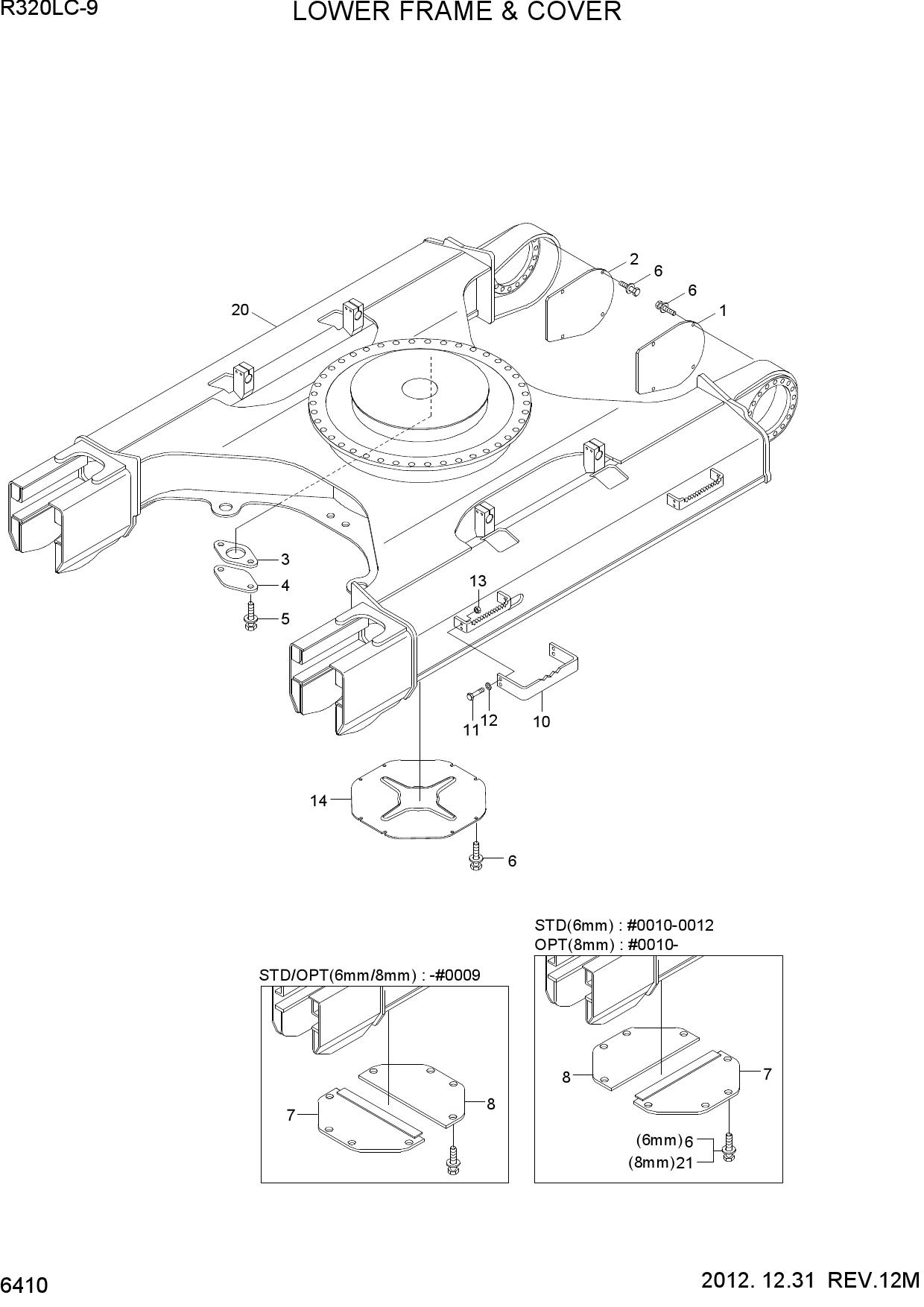 LOWER FRAME & COVER
