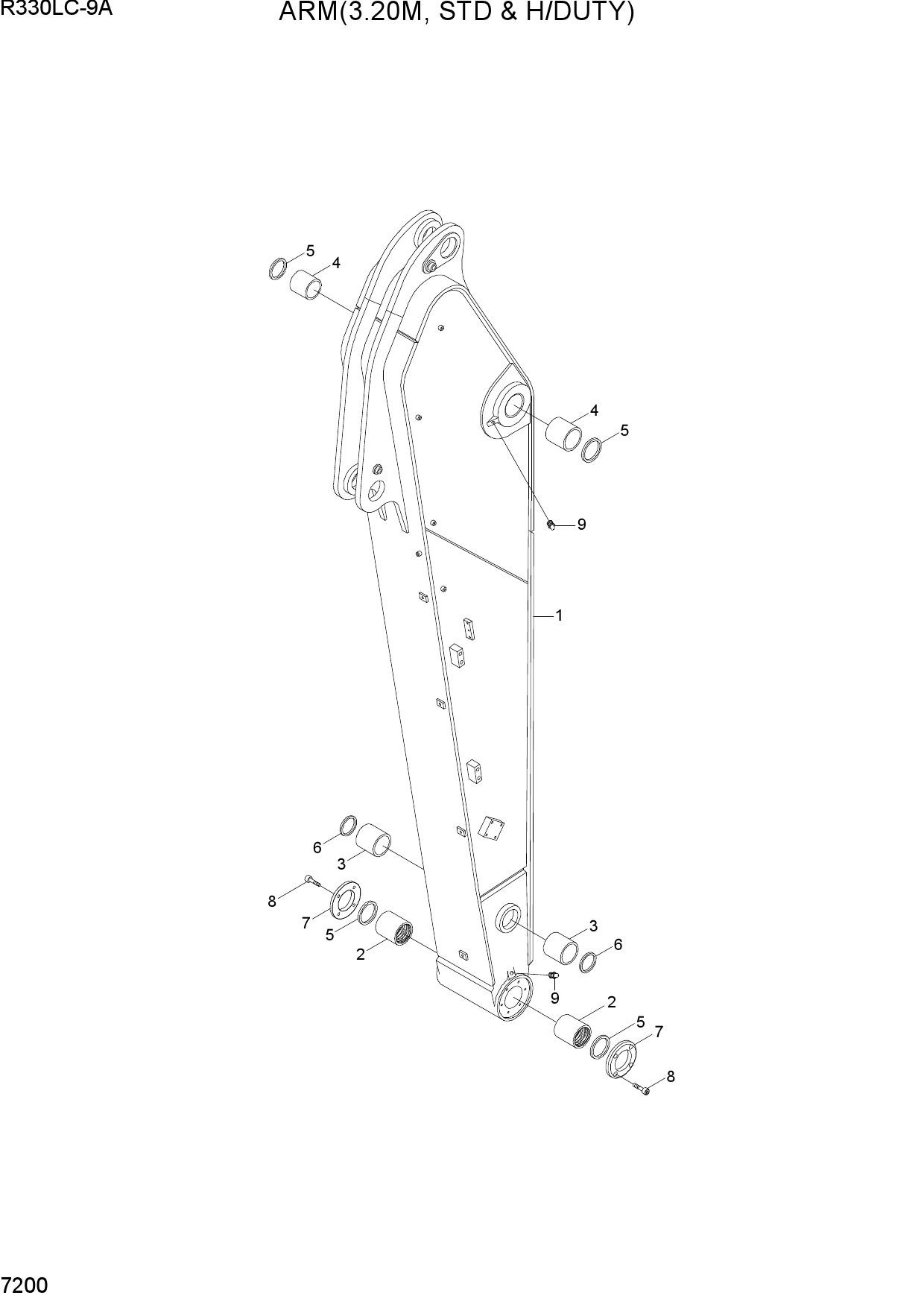 ARM(3.20M, STD & H/DUTY)
