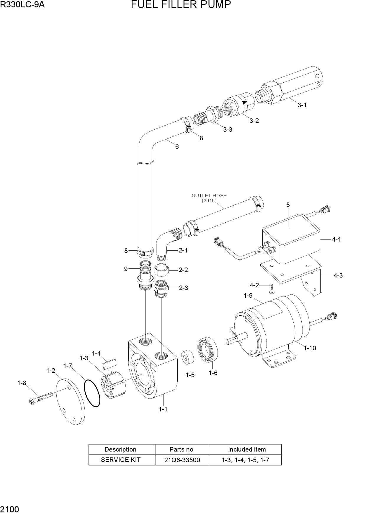 FUEL FILLER PUMP