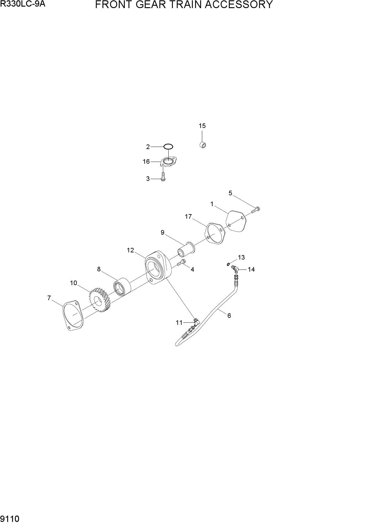 FRONT GEAR TRAIN ACCESSORY
