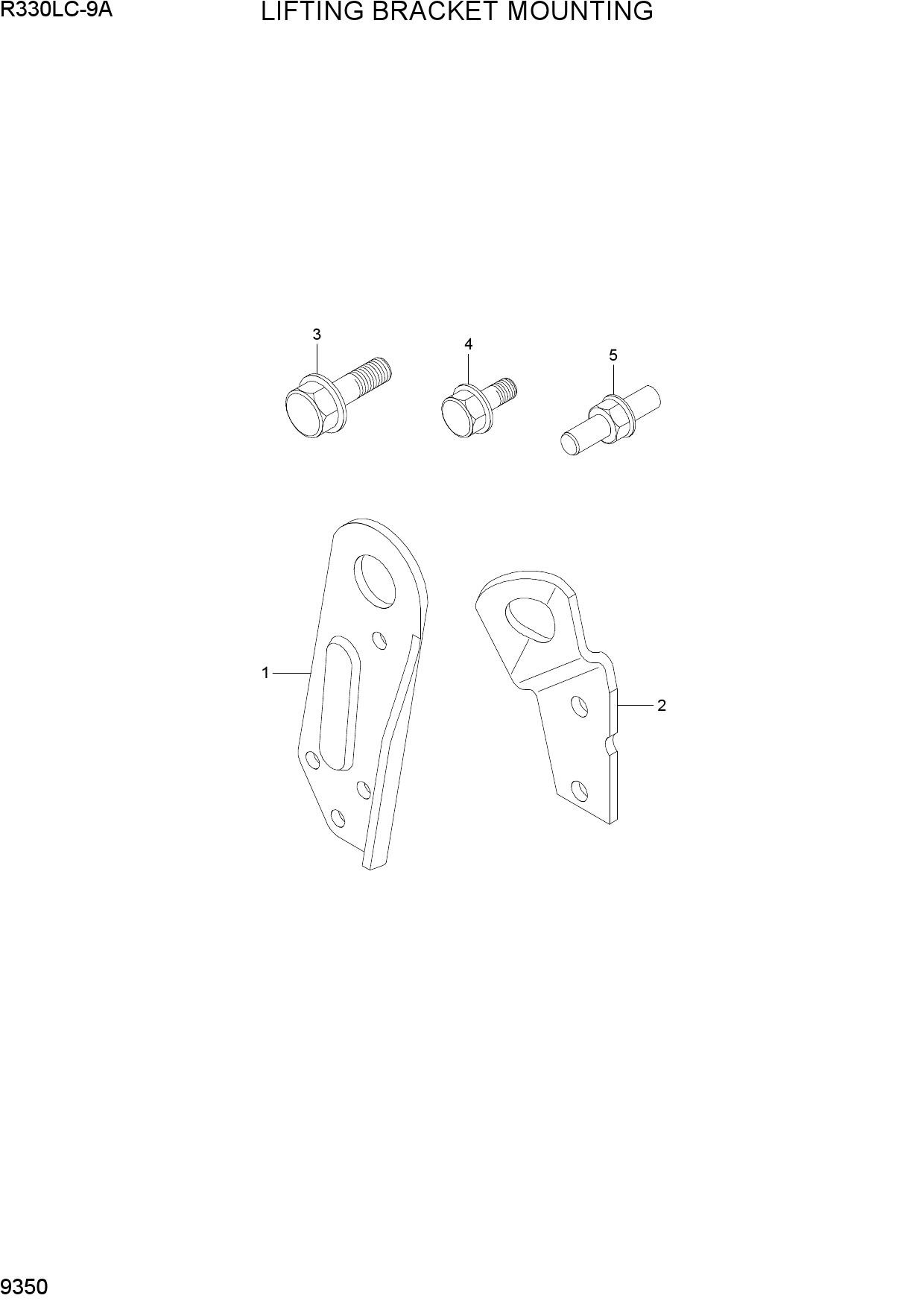 LIFTING BRACKET MOUNTING
