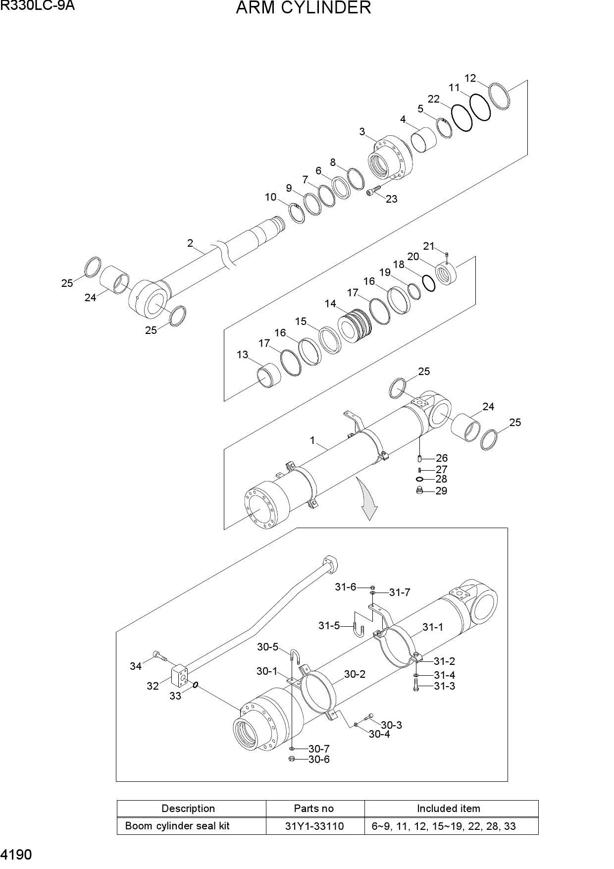 ARM CYLINDER
