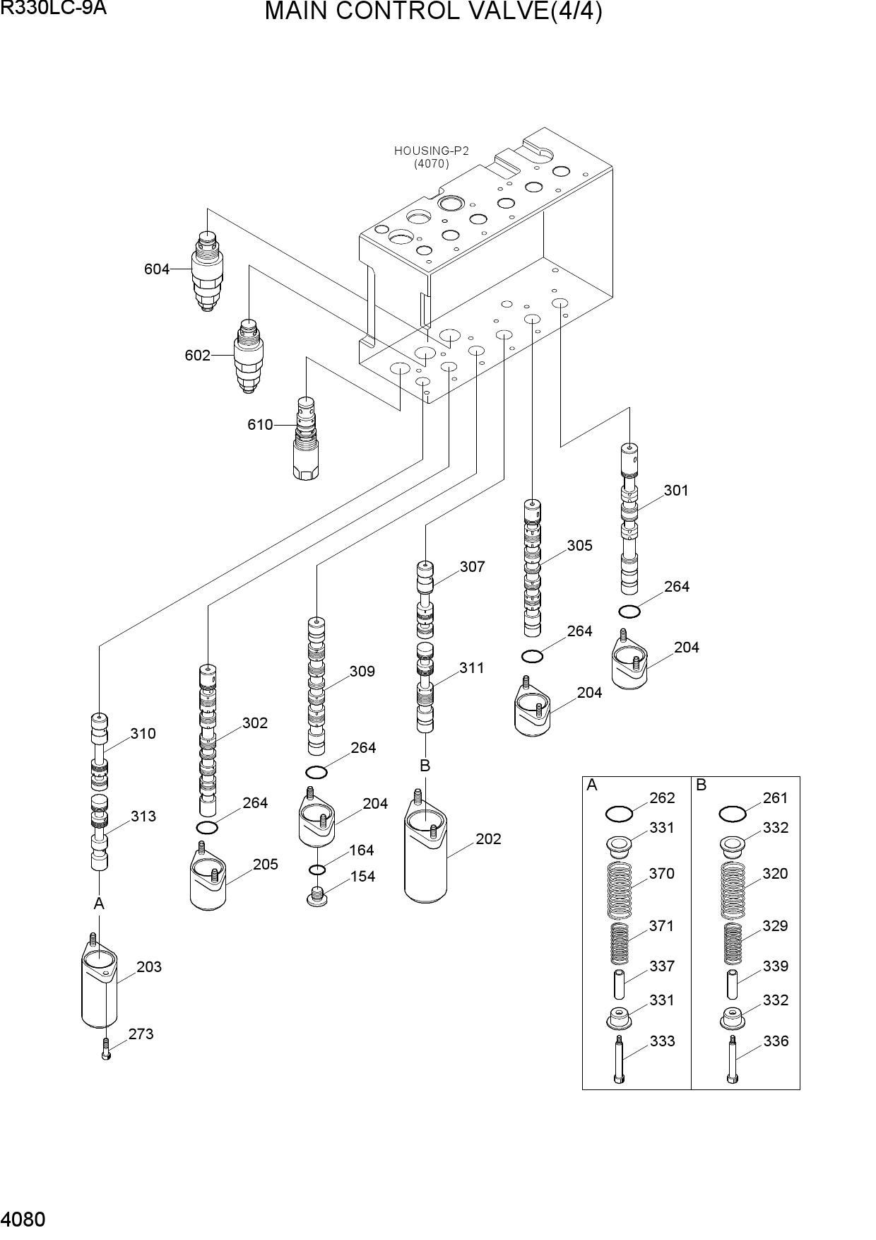MAIN CONTROL VALVE(4/4)