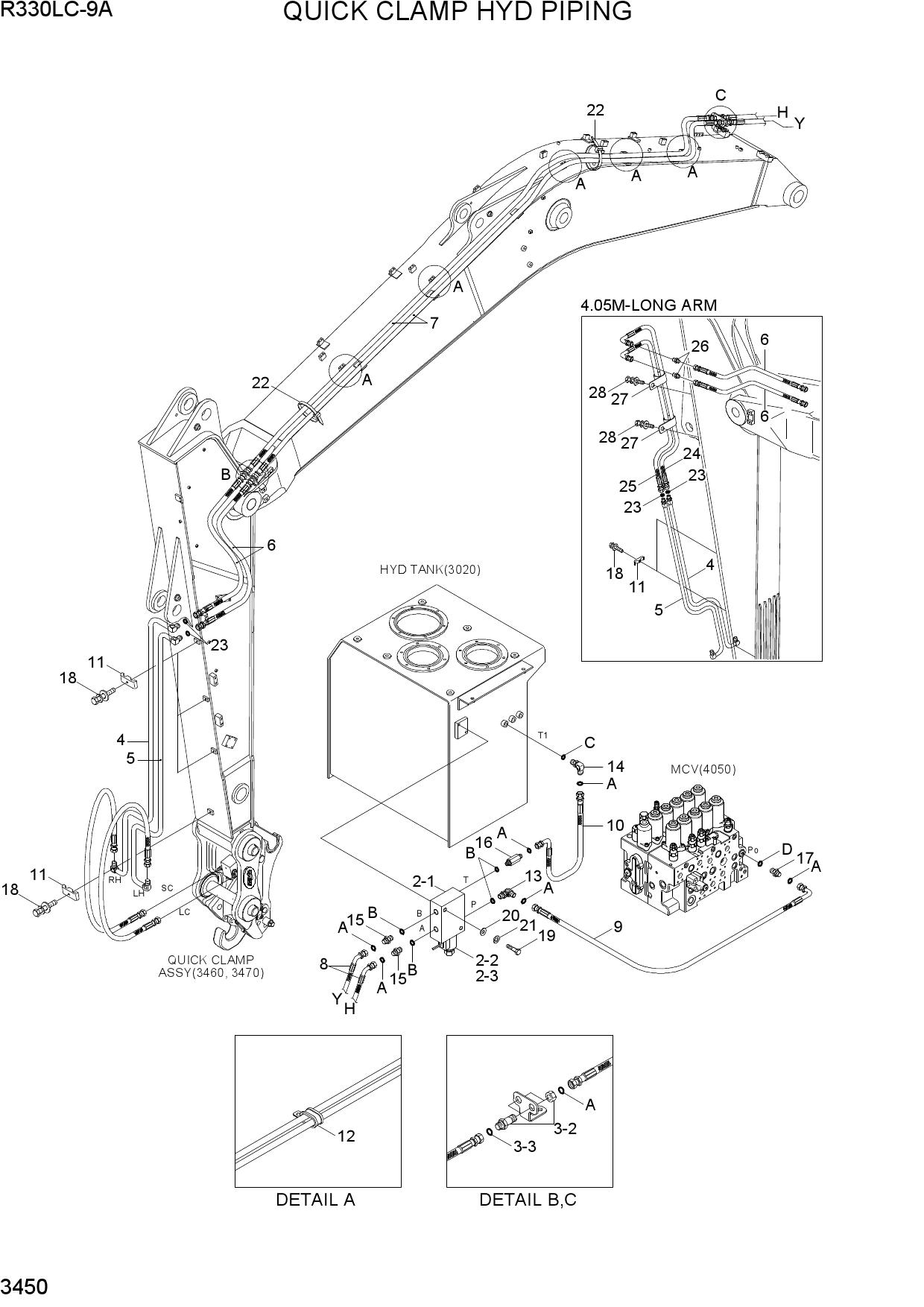 QUICK CLAMP HYD PIPING