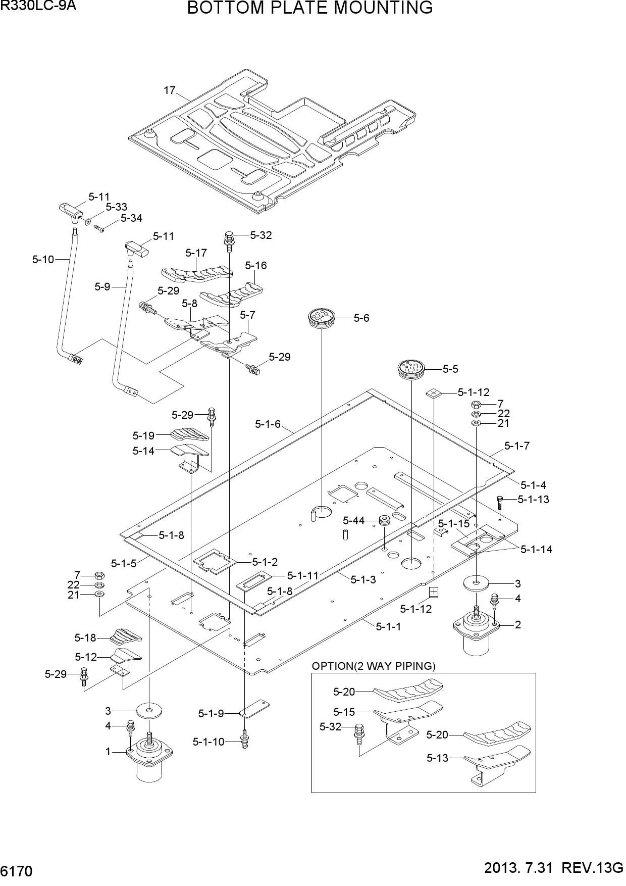 BOTTOM PLATE MOUNTING