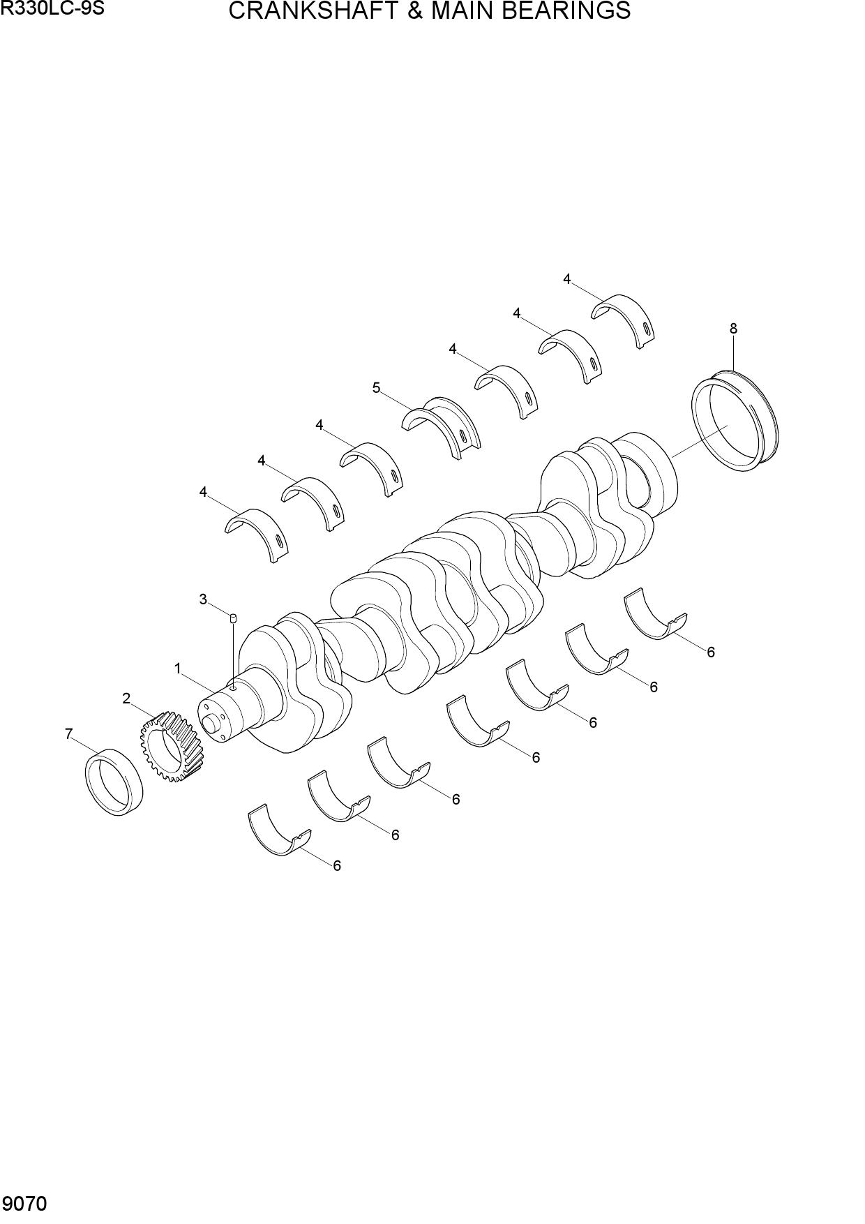 CRANKSHAFT & MAIN BEARINGS