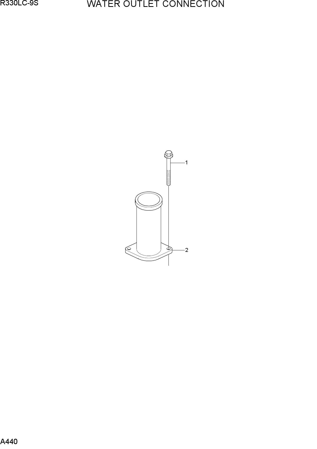 WATER OUTLET CONNECTION